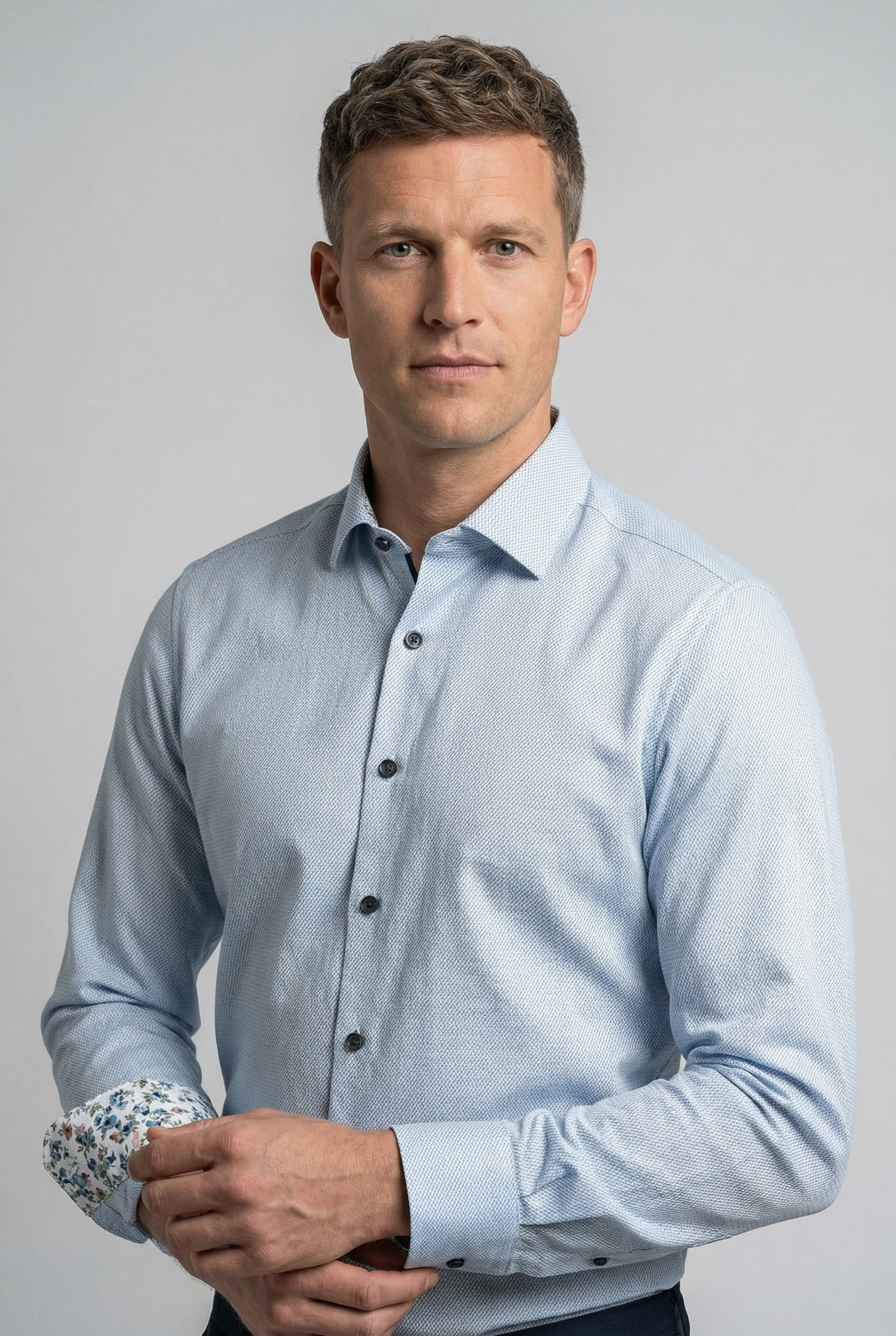 OLYMP Langarmhemd »Level Five« Businesshemd, body fit, Kentkragen