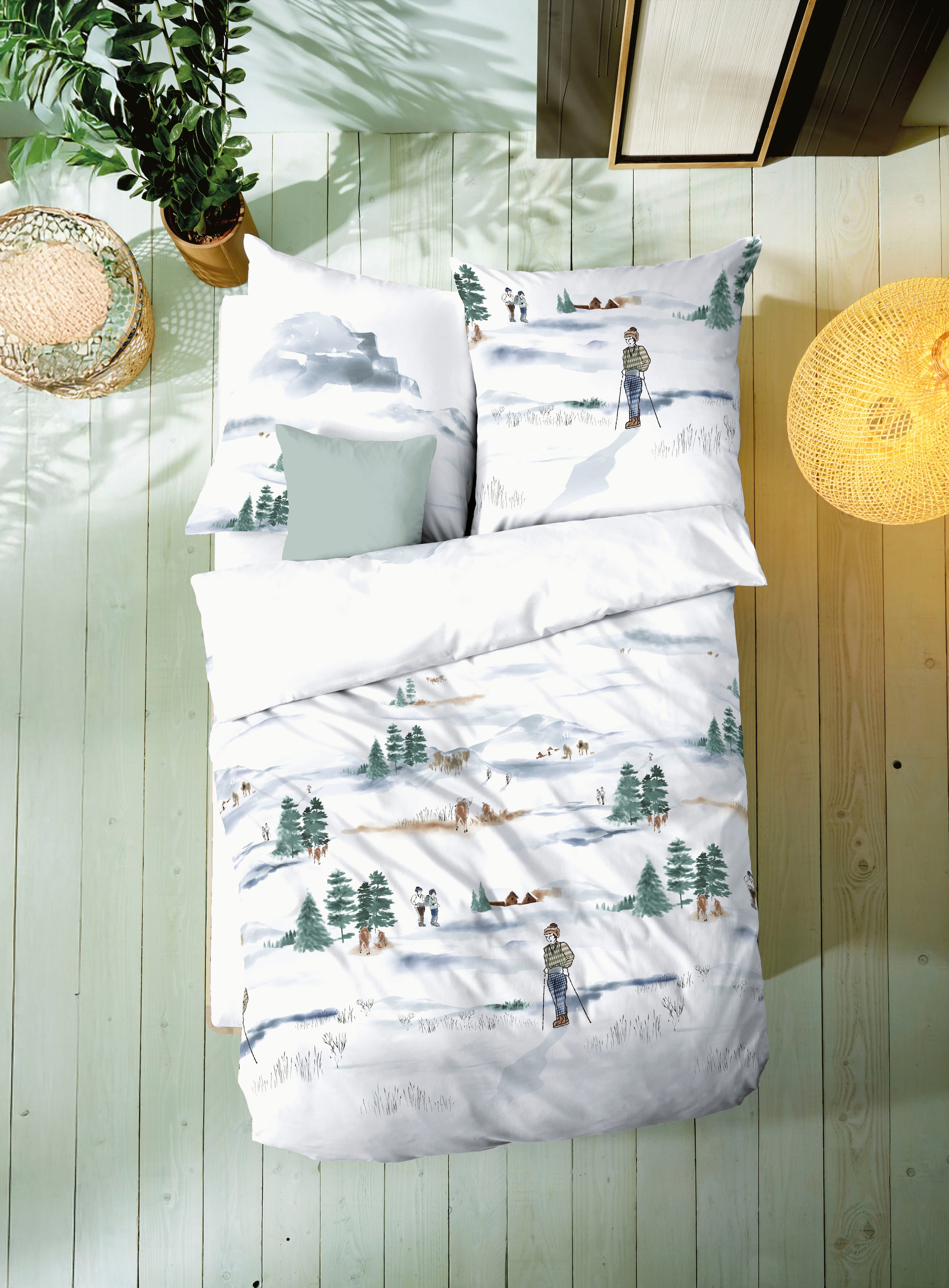 Kaeppel Bettwäsche »Frozen Winter« günstig online kaufen