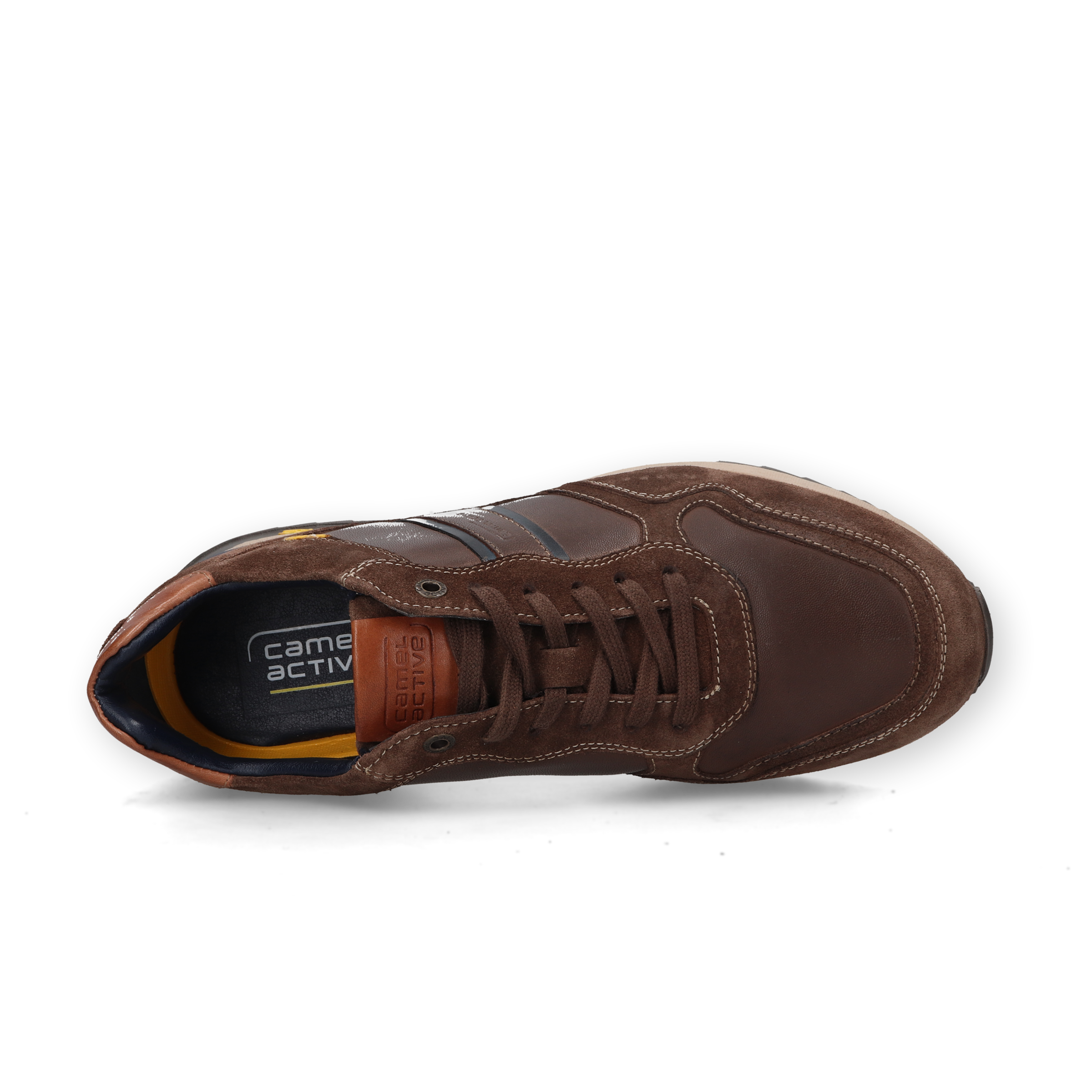 camel active Sneaker  Schnürschuh, Halbschuh, Business-Sneaker mit Logoschriftzug