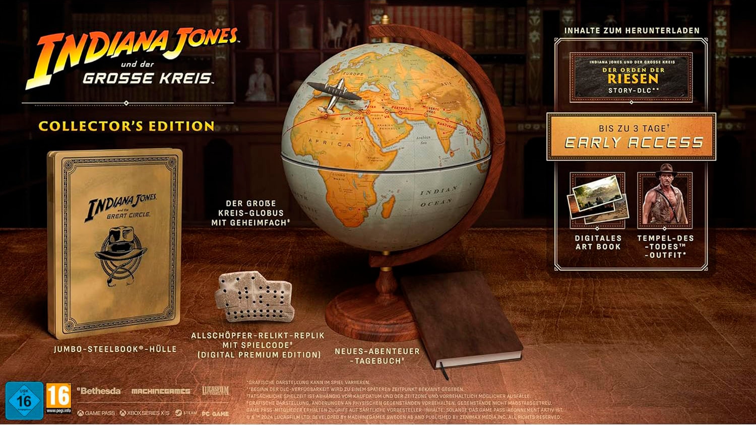 Bethesda Xbox Indiana Jones und der große Kreis Premium Edition