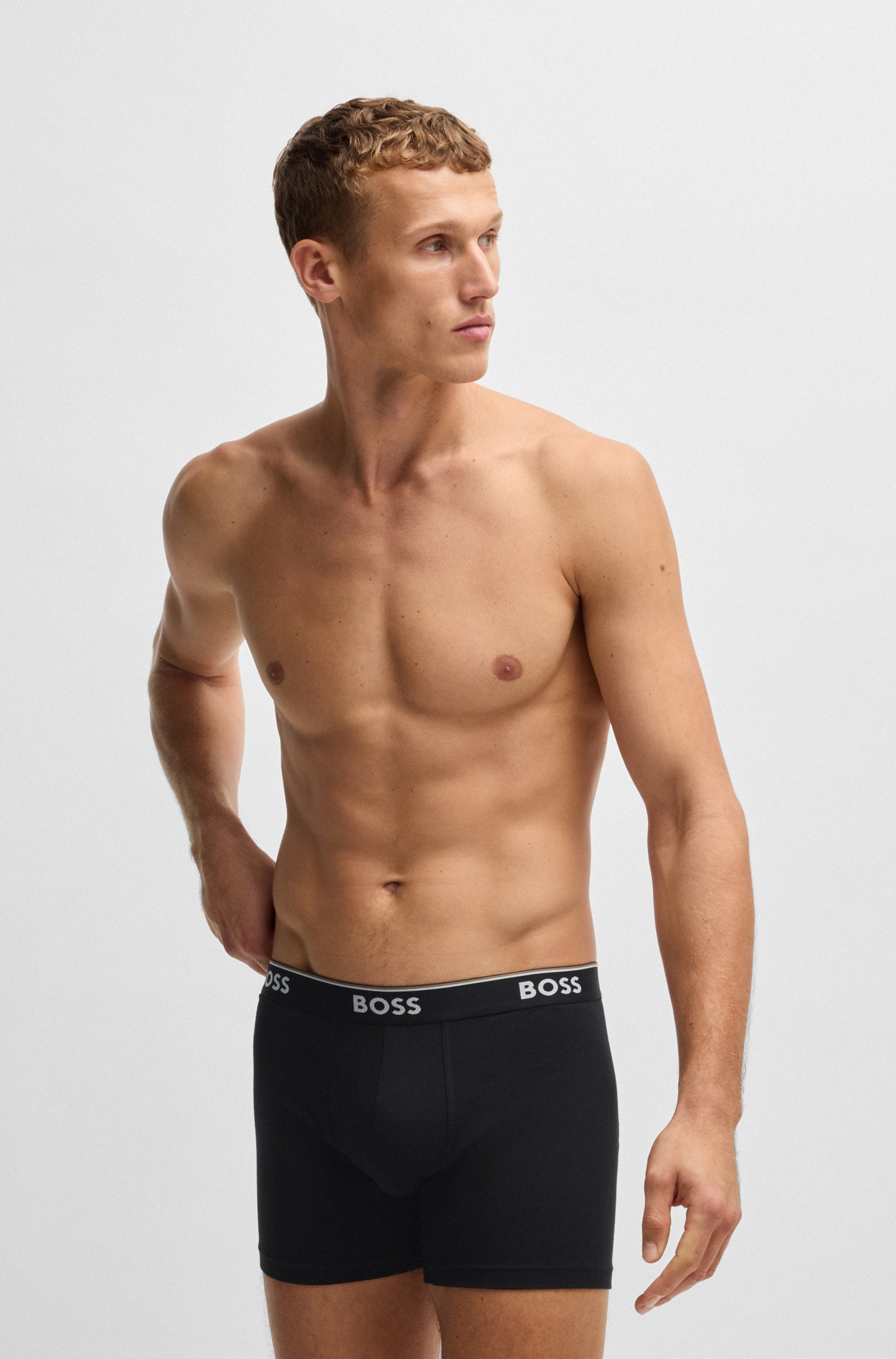 BOSS Boxershorts »BoxerBr 3P Power«, (3 St.)