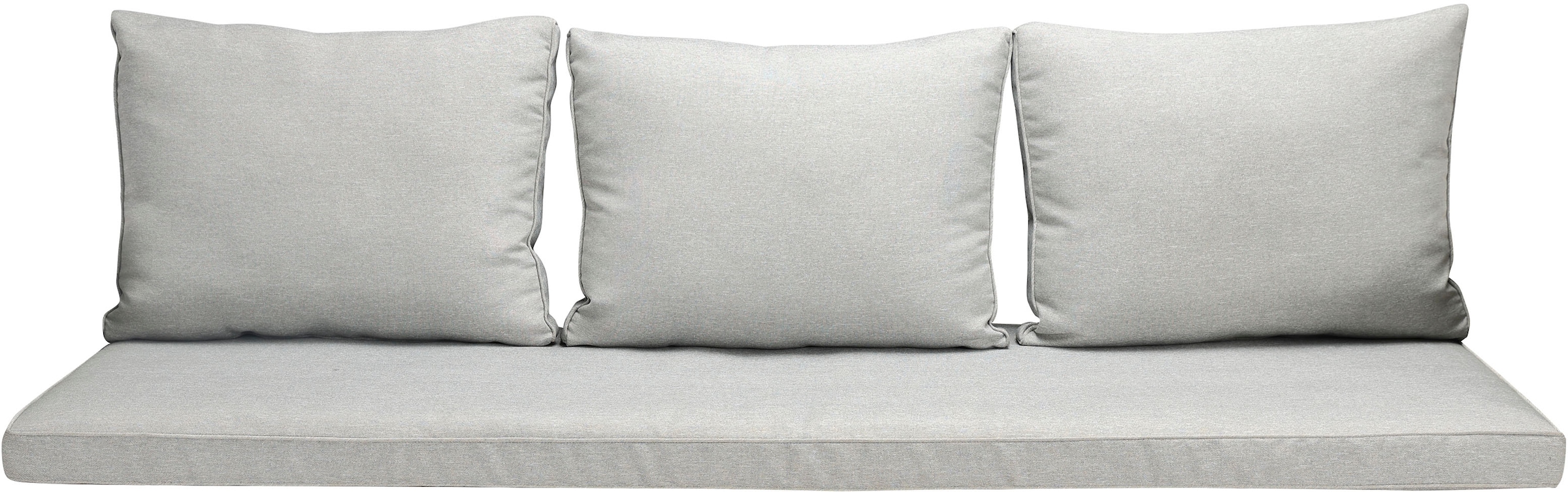 KONIFERA Gartenlounge-Set »Amsterdam XL« Set, 16 tlg. tlg. bestehend aus 2 Sesseln, 2 Hocker, 1 Sofa, 10 Sitzauflagen, 1 Tisch