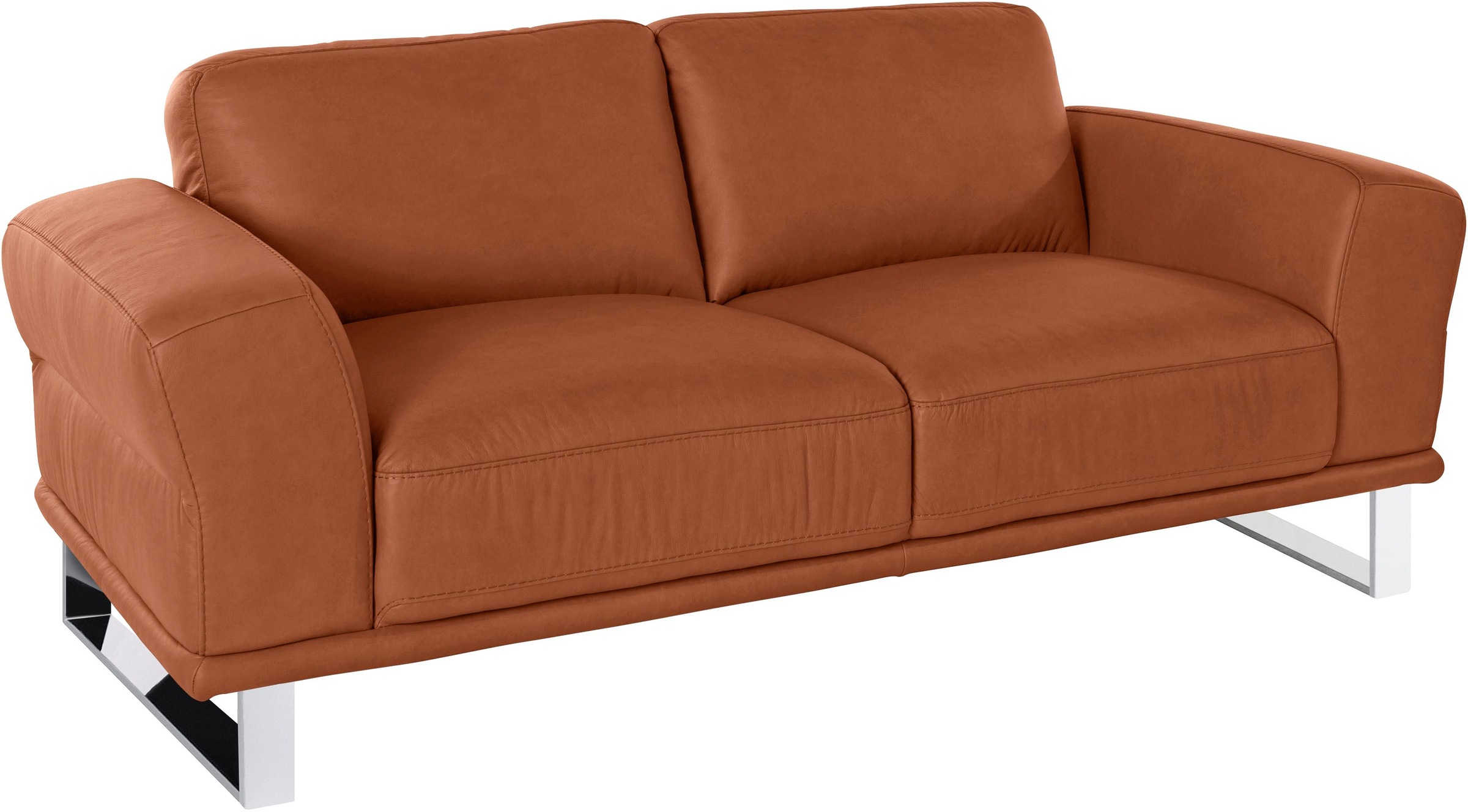 W.SCHILLIG 2-Sitzer »montanaa«, mit Metallkufen in Chrom glänzend, Breite 192 cm