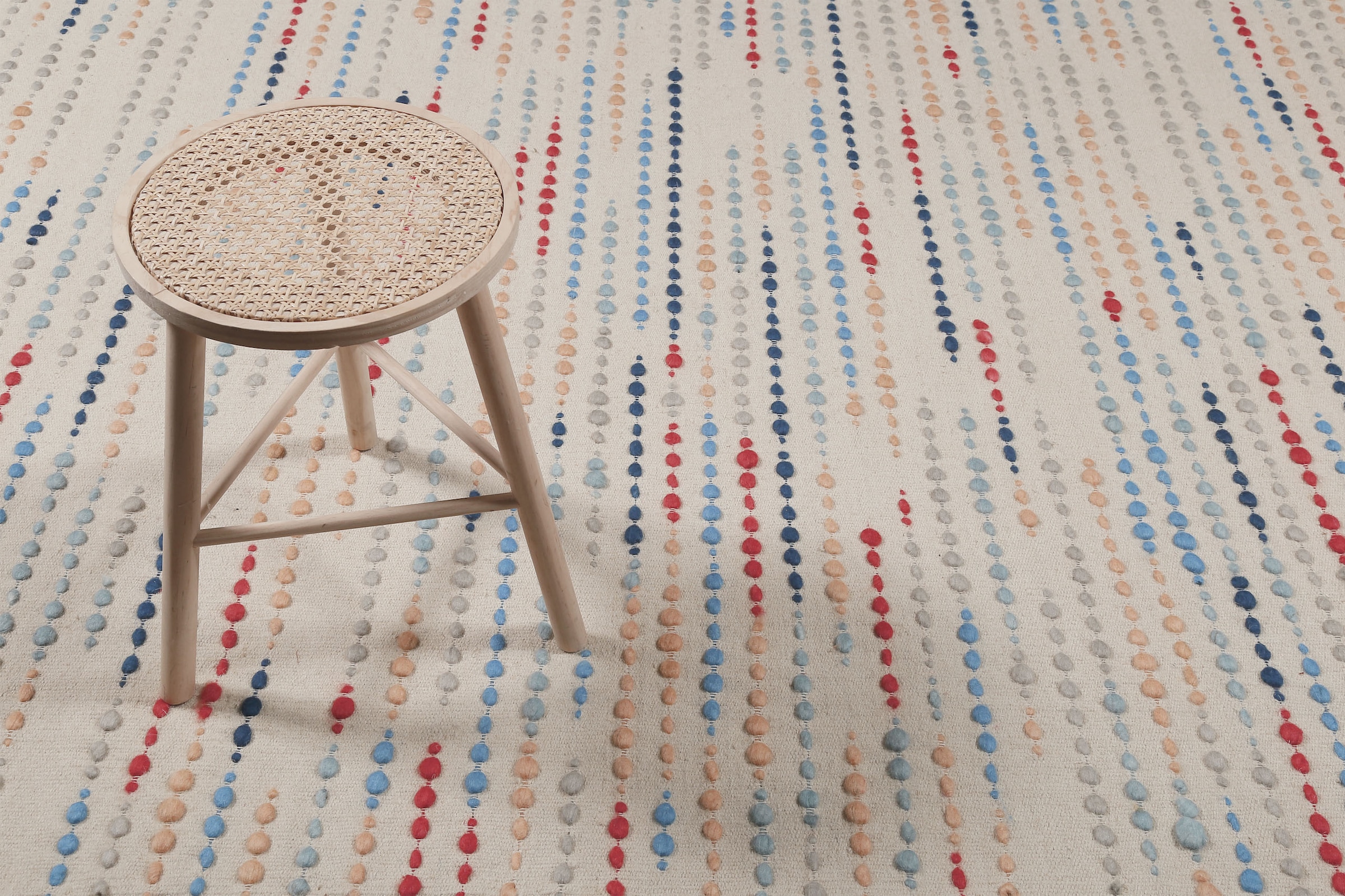 Wecon home Teppich »Maddie«, rechteckig, 11 mm Höhe, handgewebt, robust, strapazierfähig, skandinavisch, Naturfaser
