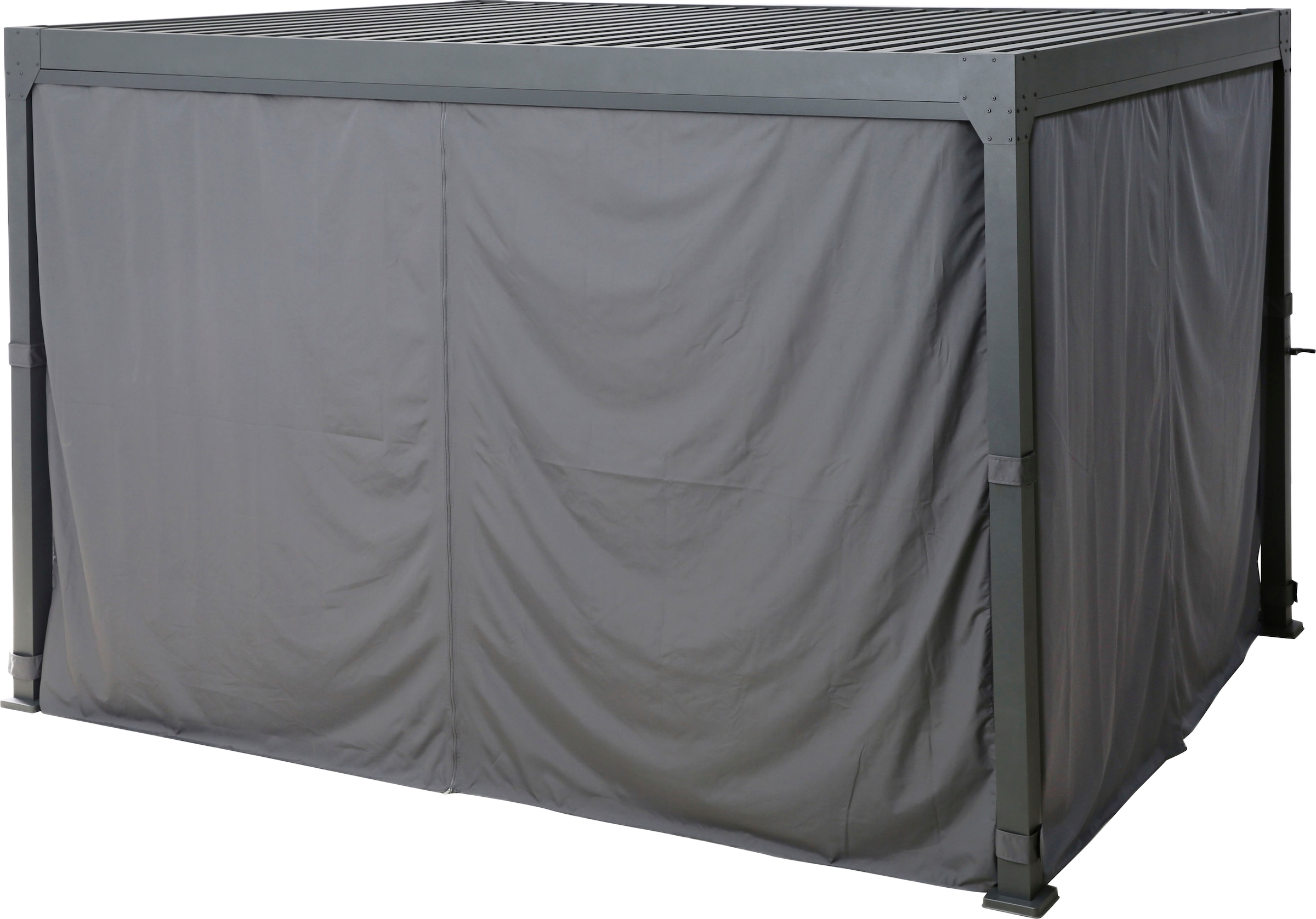 KONIFERA Pavillon »Palma«, Pergola, mit Lamellendach, Sockelmaß: 300x300 cm oder 400x300 cm