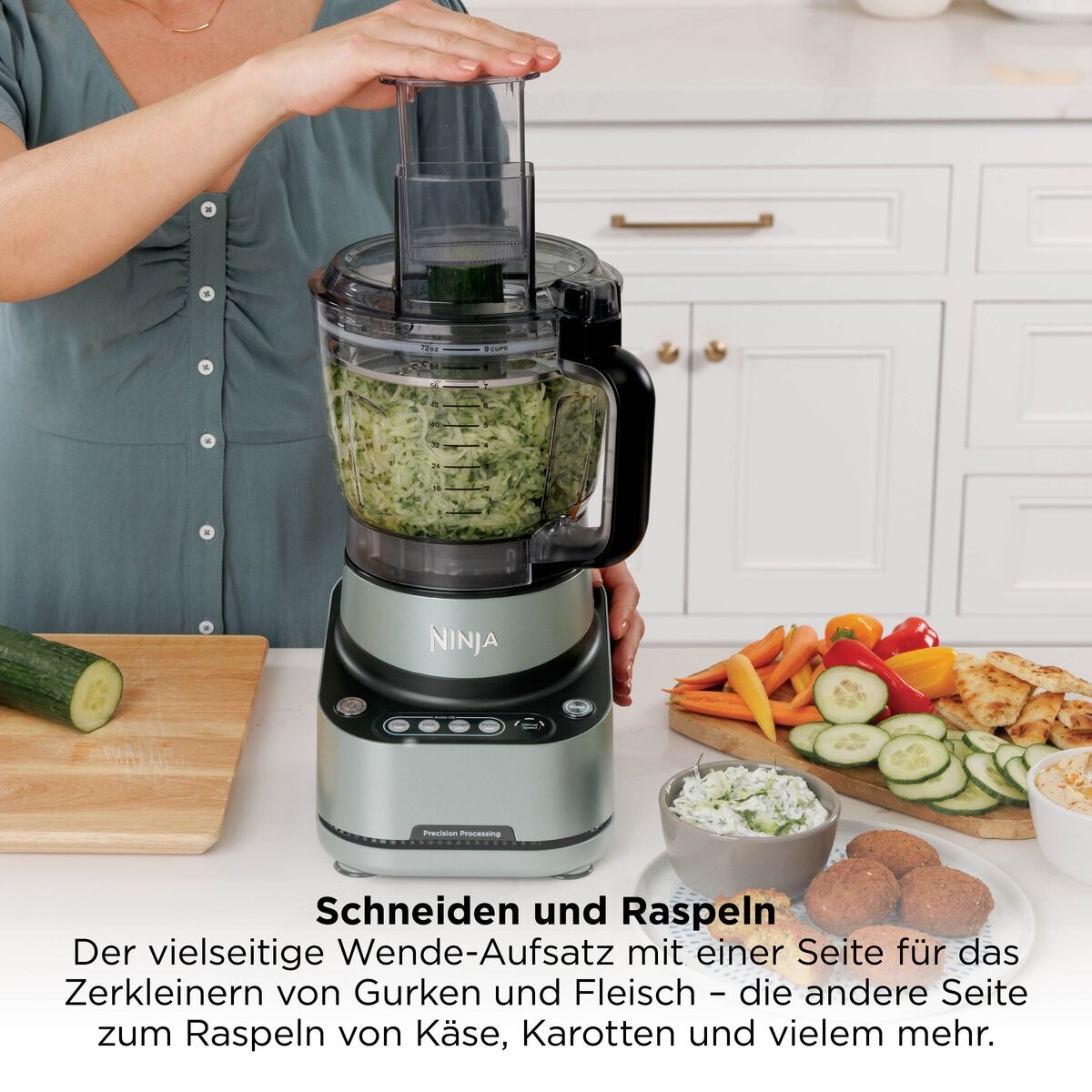 NINJA Küchenmaschine »PrecisionPro Küchenmaschine BZ651EU«