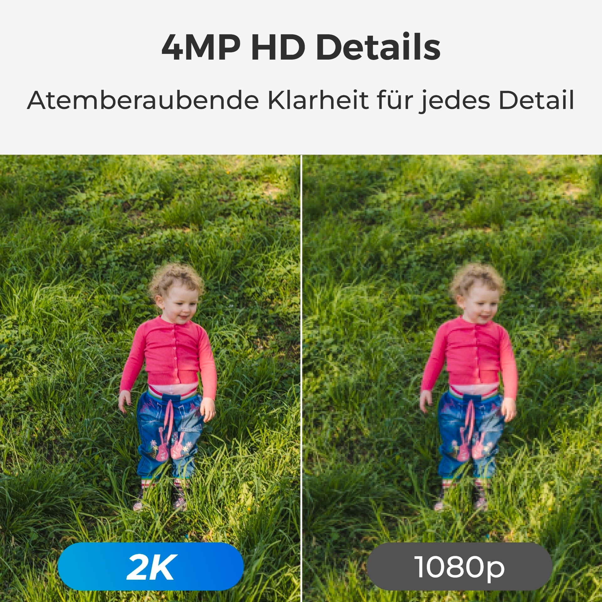 Reolink Überwachungskamera »E Series E330 - 4MP WLAN Überwachungskamera Innen mit Auto Tracking«, Innenbereich, Personen-/Tiererkennung, Schwenk & Neigung, 2-Wege-Audio, Nachtsicht