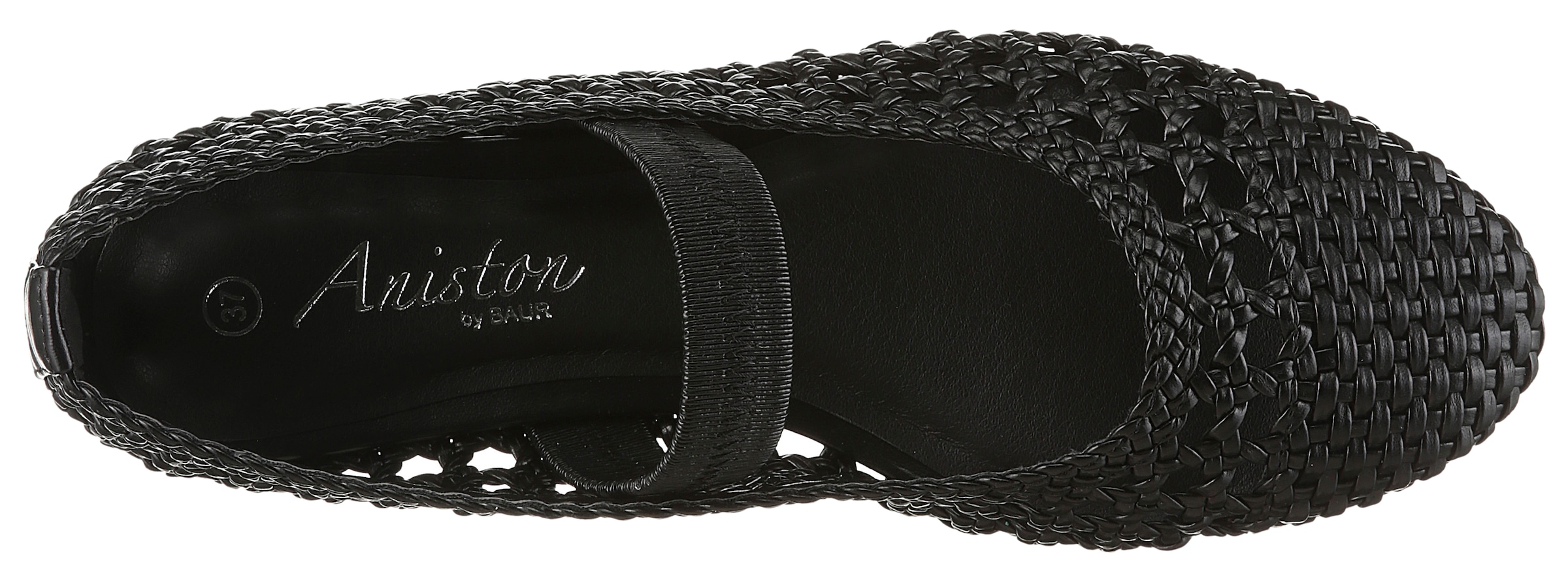 Aniston SHOES Ballerina  Sommerschuh in Flechtoptik - NEUE KOLLEKTION