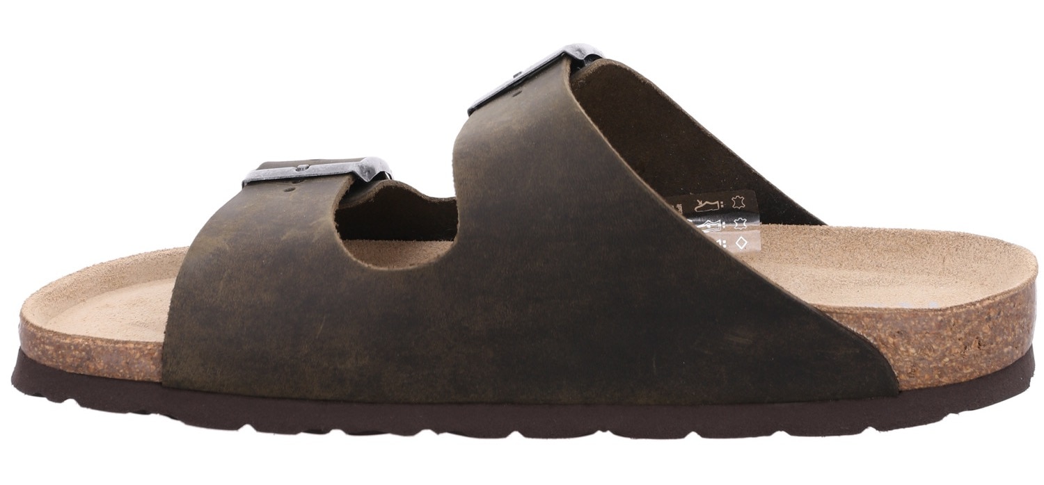 Rohde Pantolette »Grado«, Sommerschuh, Schlappen, Poolslides, ergonomisch geformtes Fußbett