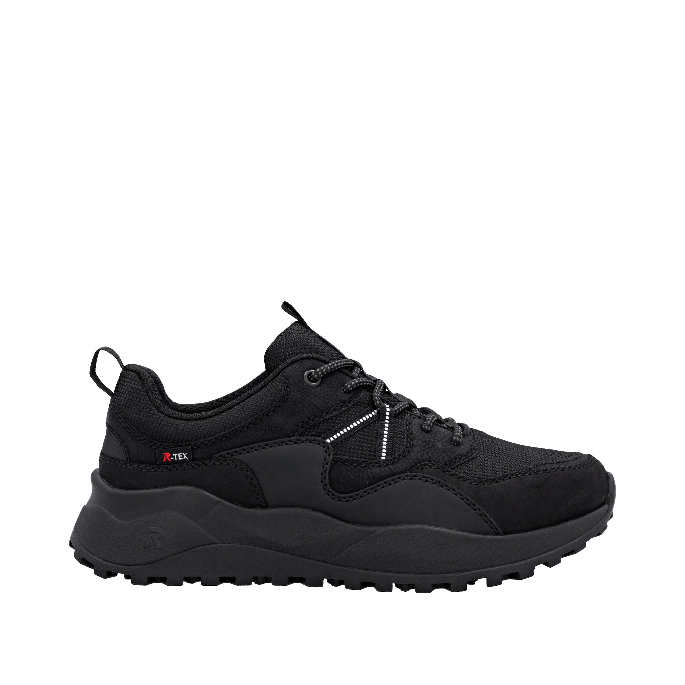 RIEKER Sport Sneaker, Outdoorschuh, Schnürschuh mit wasserabweisender TEX-Membran