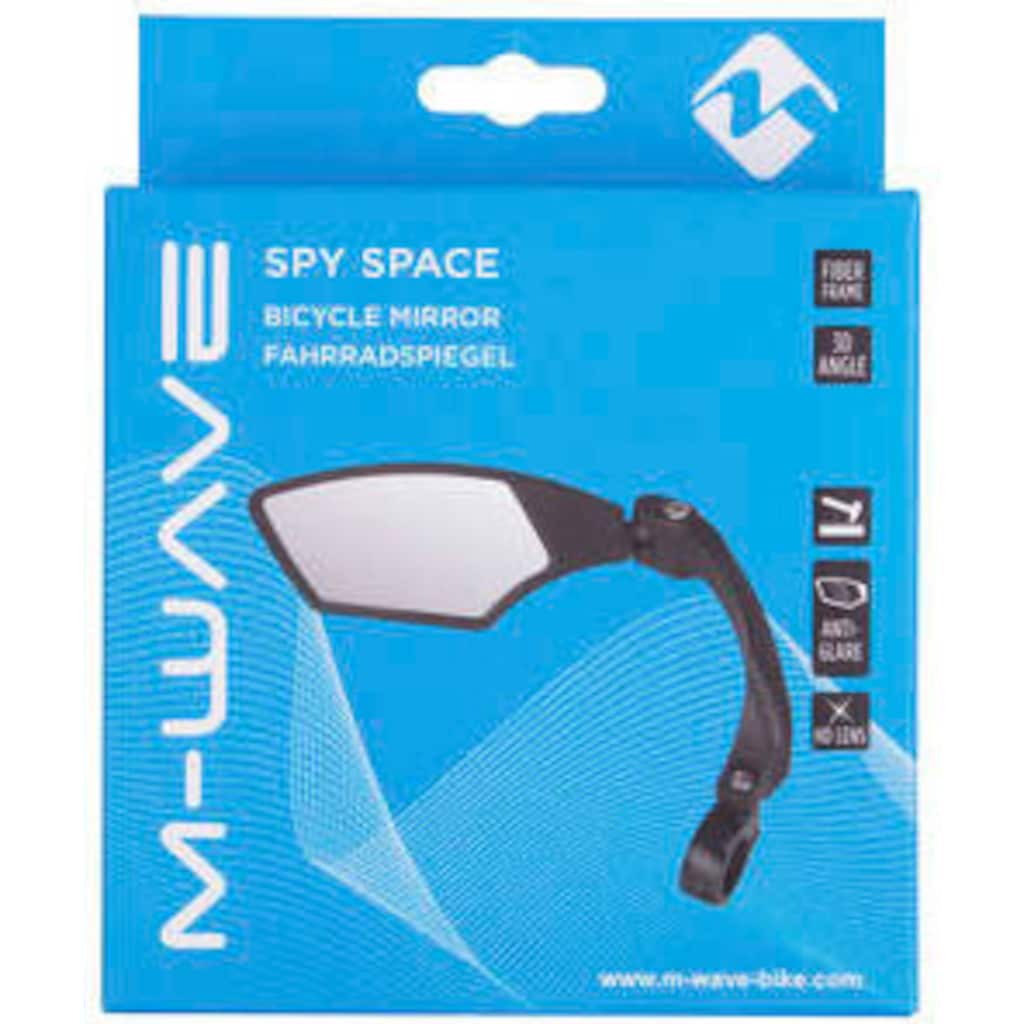 M-Wave Fahrradspiegel »SPY SPACE«, (Packung, 1 St.)