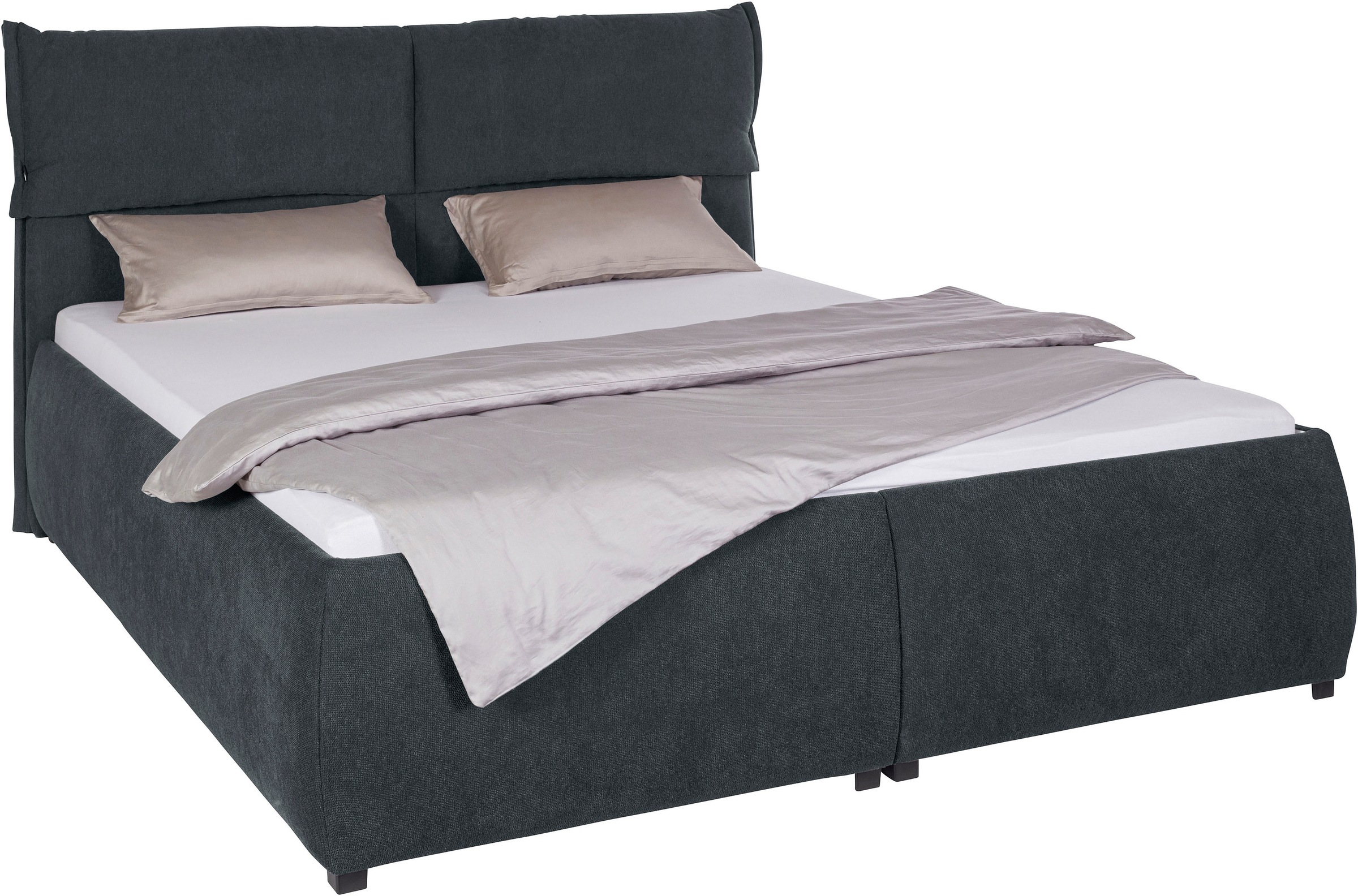 Home affaire Polsterbett »Jenson« als Bettgestell oder mit 3 Matratzenarten günstig online kaufen