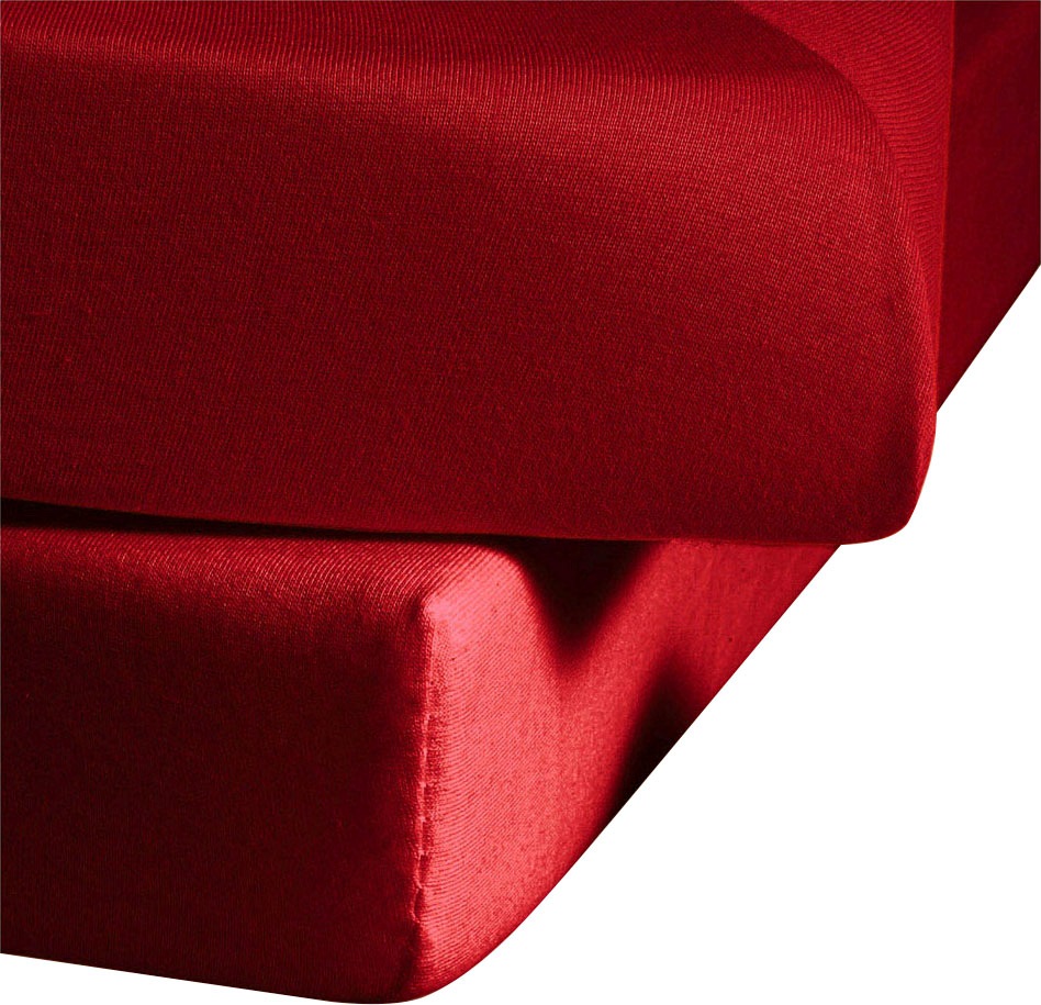 Betttuch Colours, fleuresse, Mako-Satin, Gummizug: ohne, (1 Stück)