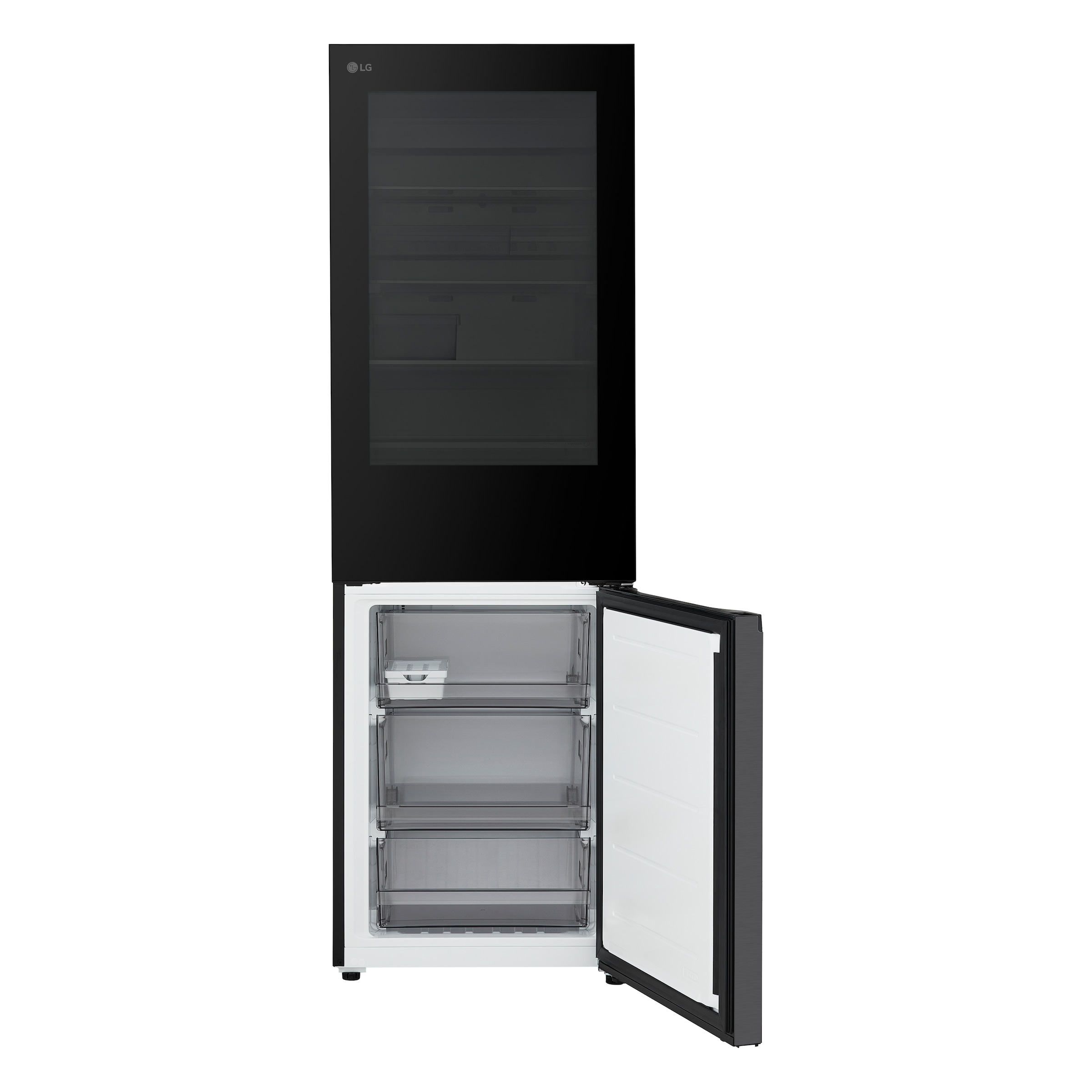 LG Kühl-/Gefrierkombination Serie 5 »GBGS514CEV« 186 cm hoch 59,7 cm breit InstaView, FRESHConverter+, Total No Frost, Zero Clearance+, ThinQ