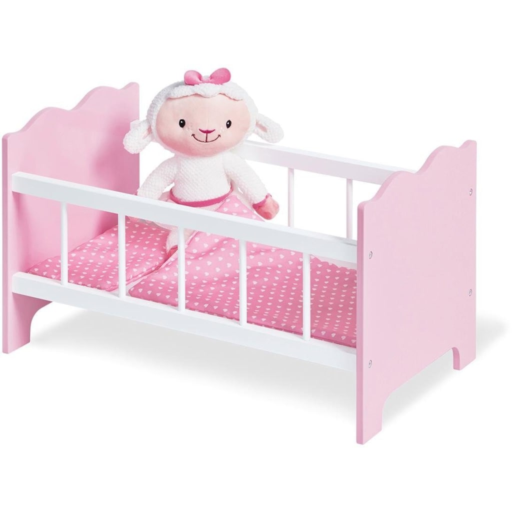 Pinolino® Puppenbett »Jasmin«, (Set, 4 tlg.)