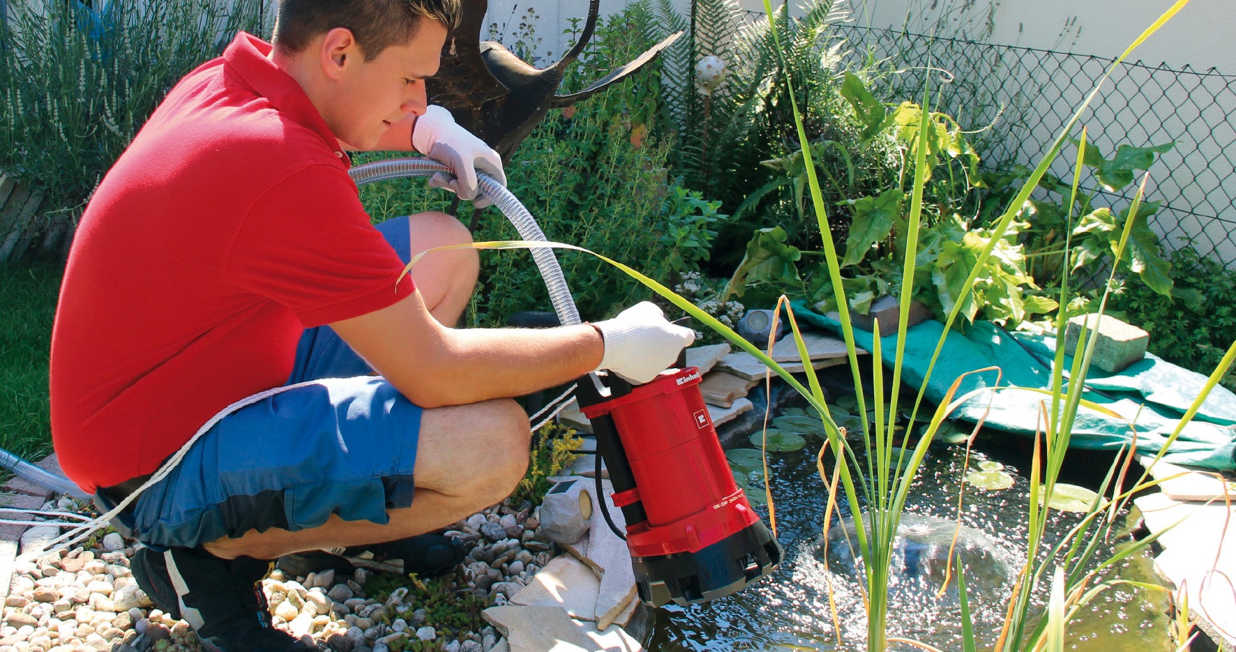 Einhell Schmutzwasserpumpe »GE-DP 3925 ECO«, 10.000 l/h max. Fördermenge
