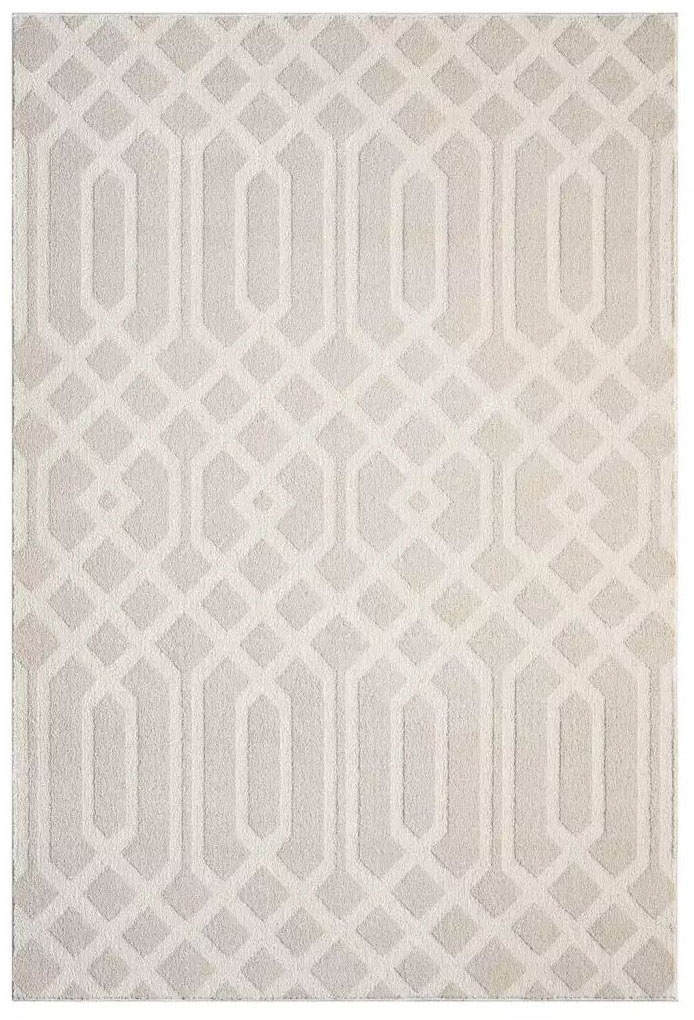 Carpet City Teppich »FLAIR138«, rechteckig, 11 mm Höhe, Kurzflor-Teppich, Skandi-Stil, Wohnzimmer