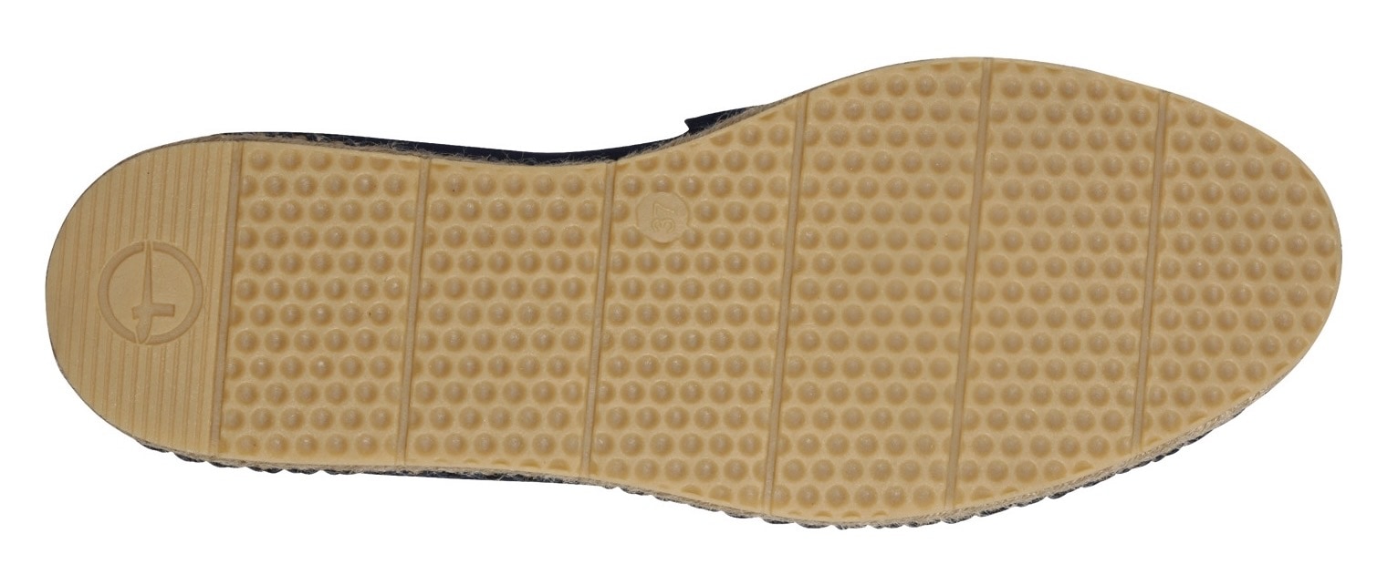 Tamaris Espadrille, Plateau, Sommerschuh, Flats, Schlupfschuh mit Touch It-Ausstattung