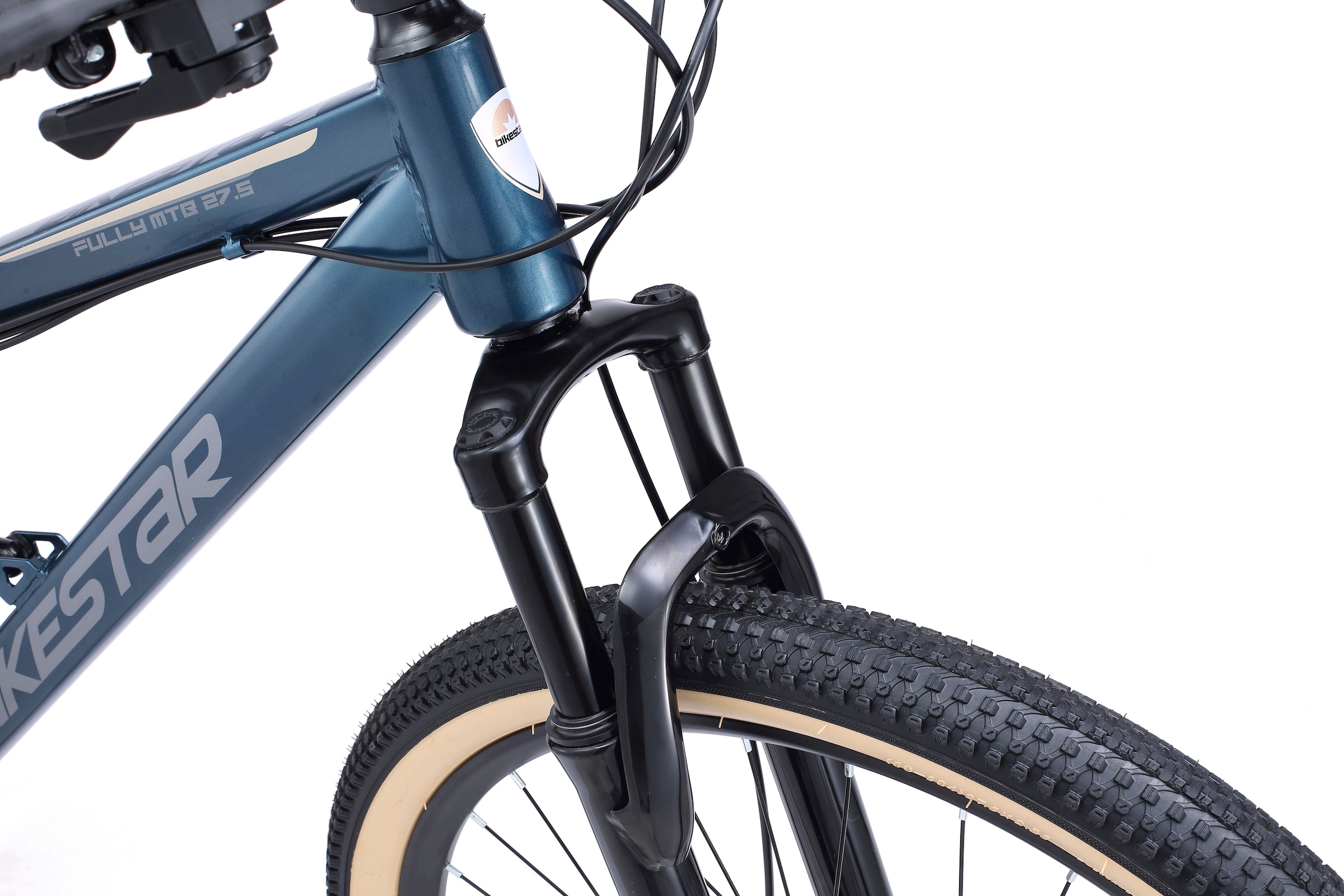 Bikestar Mountainbike 21 Gang Shimano RD-TY300 Schaltwerk Kettenschaltung für Damen und Herren, Kettenschaltung