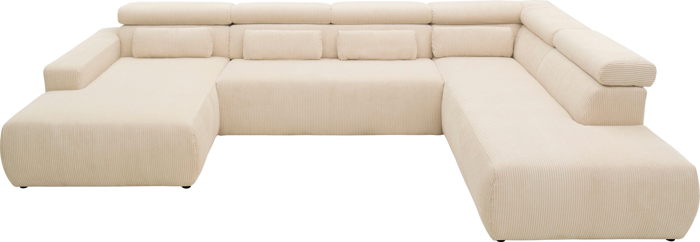 DOMO collection Wohnlandschaft "Brandon, belastbar bis 140kg/ Sitz, B/T: 35 günstig online kaufen