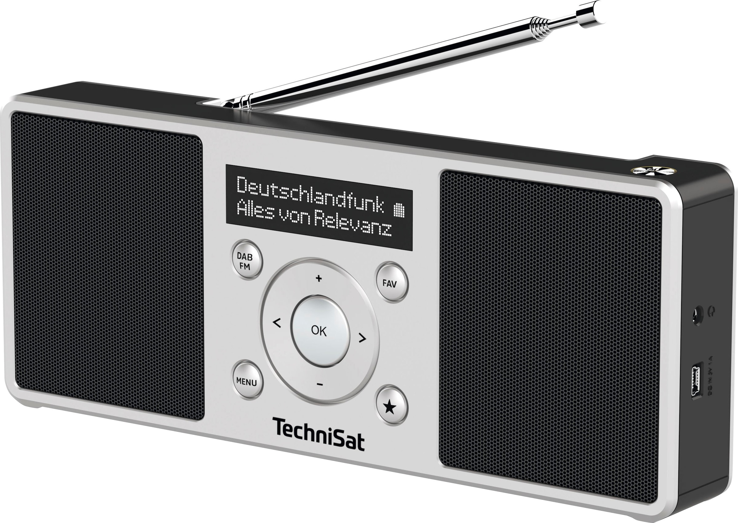 TechniSat Digitalradio (DAB+) »DIGITRADIO 1 S«, (Digitalradio (DAB+)-UKW  mit RDS 2 W), Made in Germany auf Rechnung kaufen