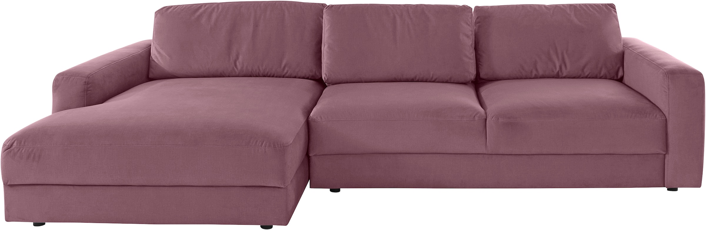 Places of Style Ecksofa "Bloomfield, L-Form", extra tiefe Sitzfläche, wahlw günstig online kaufen