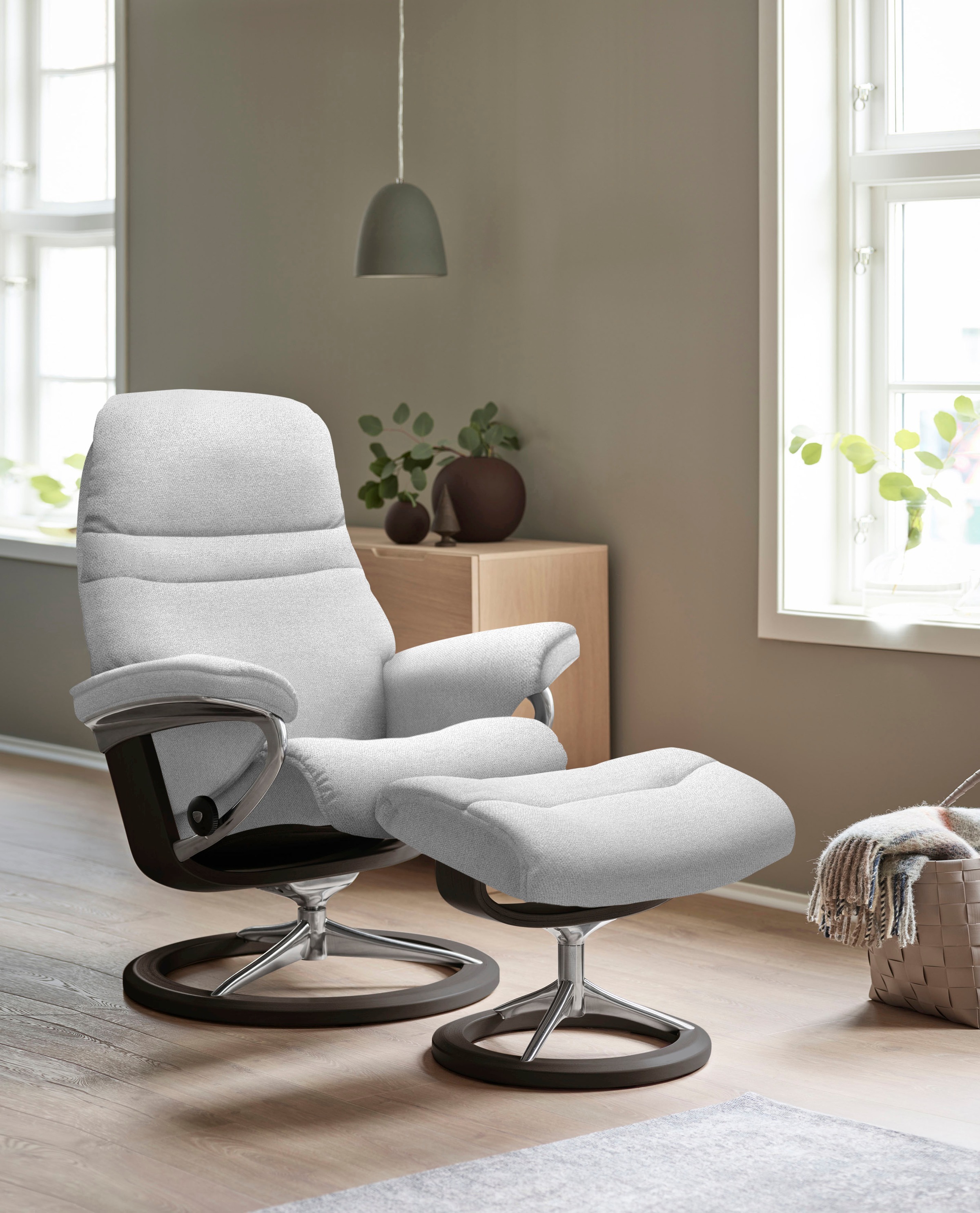 Stressless Relaxsessel "Sunrise", mit Signature Base, Größe L, Gestell Weng günstig online kaufen