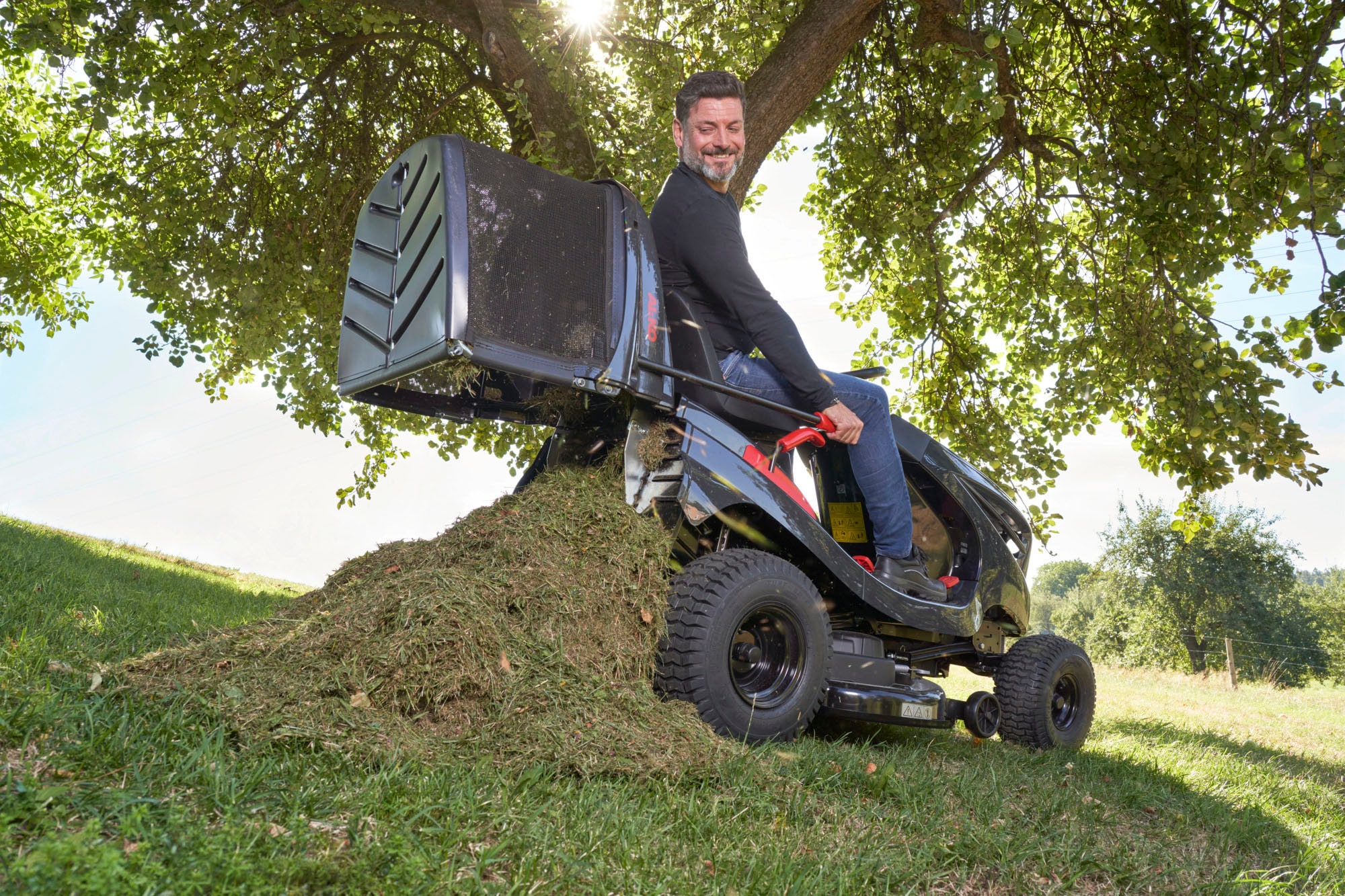 AL-KO Rasentraktor »Benzin-Rasentraktor Comfort 18-103.4 HD-A V2«, 2 Zylinder