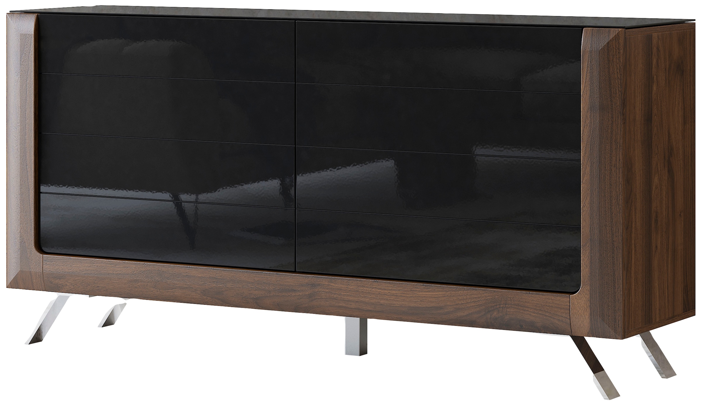 Leonique Sideboard »Kasai«, Breite 160,5 cm, mit 2 Türen