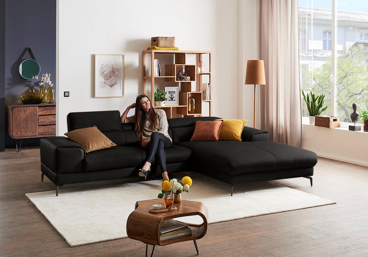 W.SCHILLIG Ecksofa »piedroo, Designsofa mit tollem Sitzkomfort, elegant und günstig online kaufen
