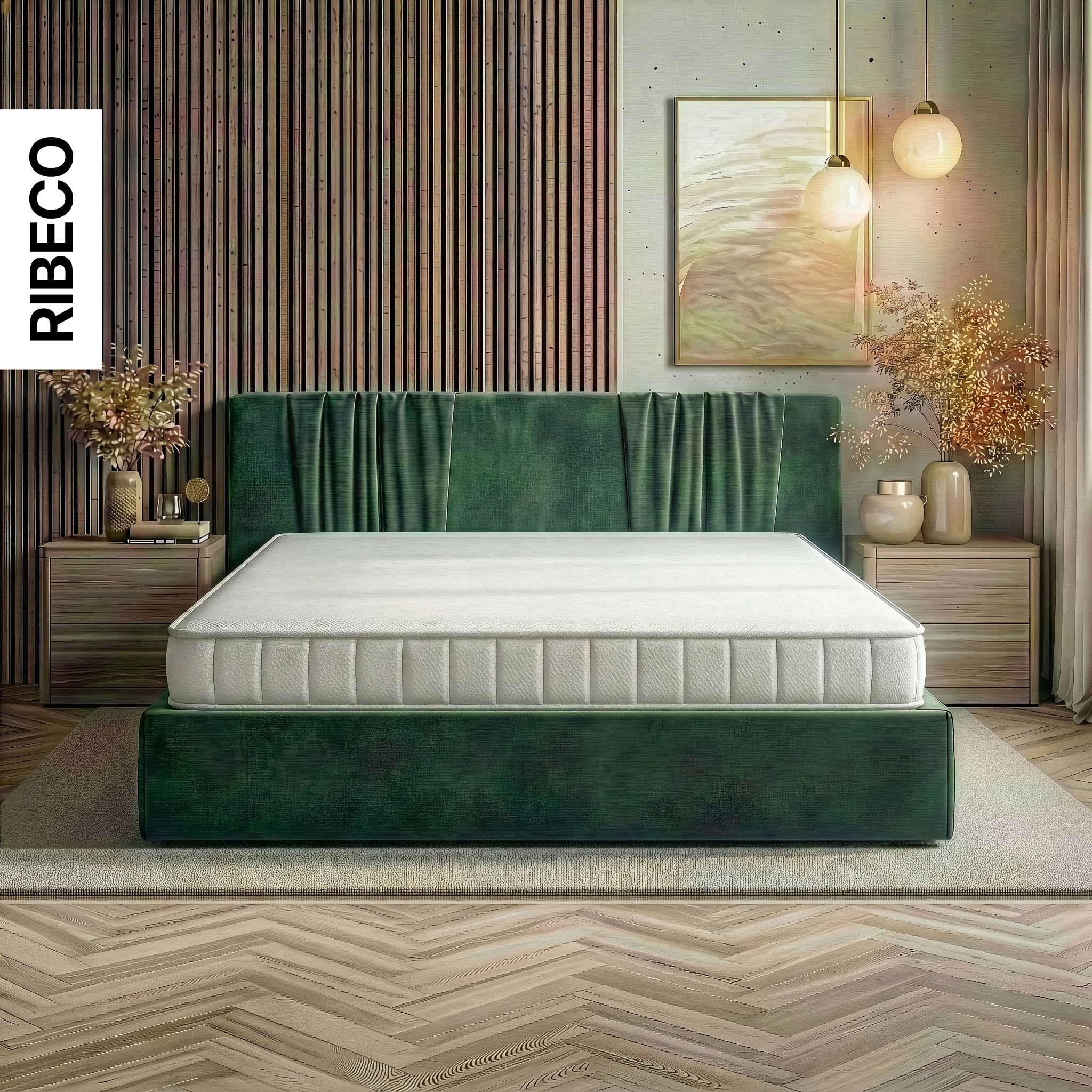RIBECO Komfortschaummatratze »Omega, Wendematratze, 90x200, 140x200 cm und weitere Größen« 18 cm hoch 1 Stk. tlg. Wendematratze 2-in-1 Härtegrade mittelfest und fest