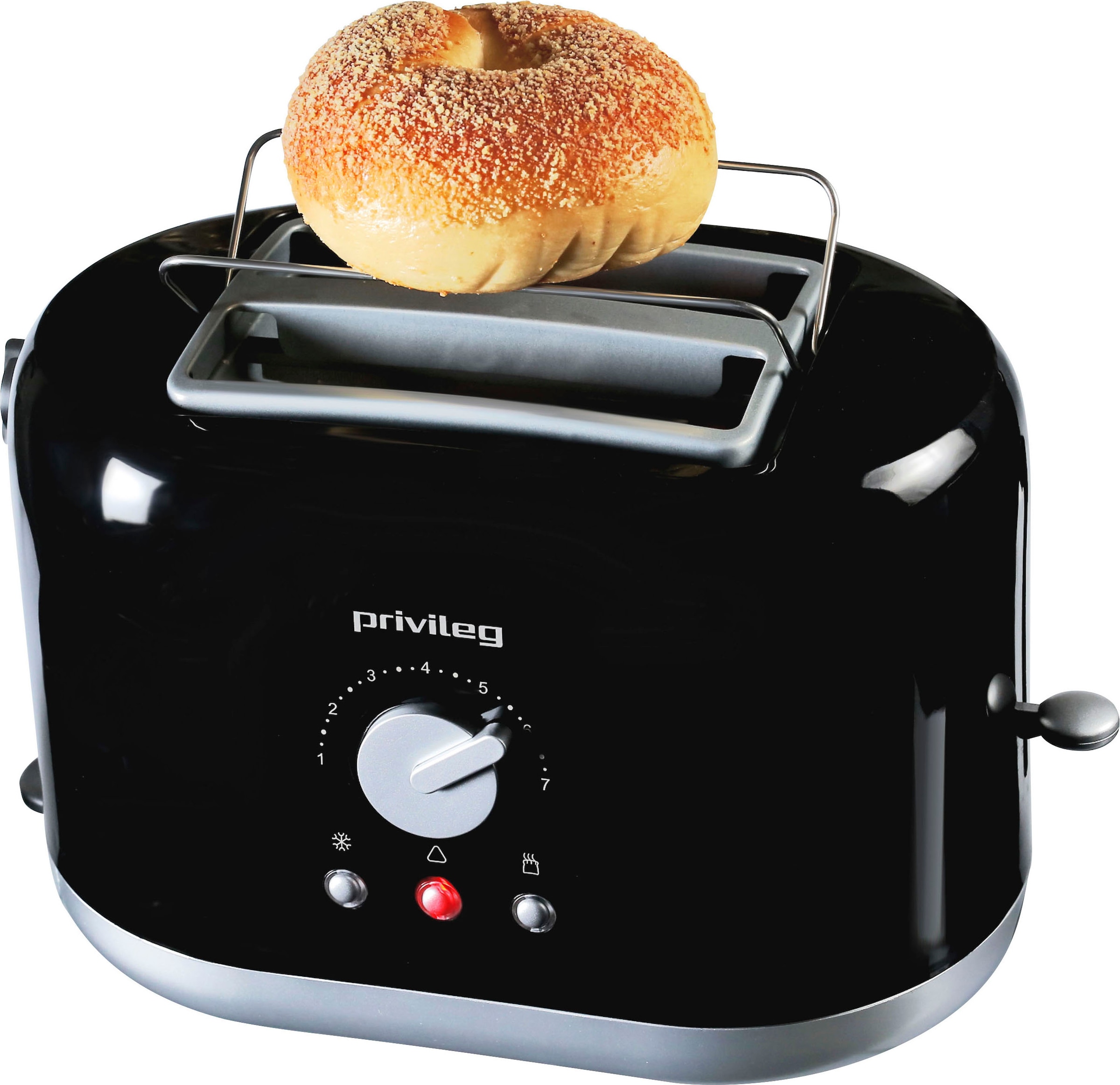 Privileg Toaster »PT2870BPH«, 2 kurze Schlitze, 870 W