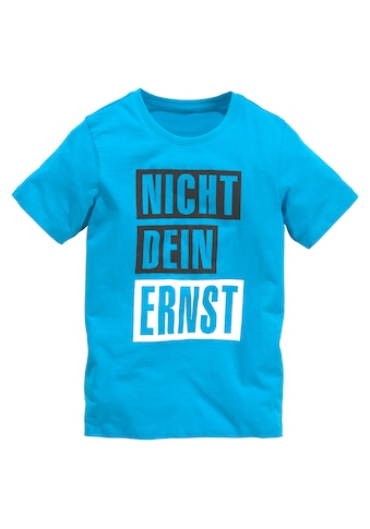 T-Shirt »NICHT DEIN ERNST«, Spruch