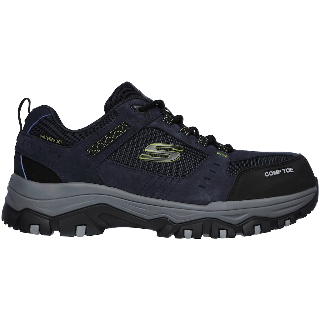 Skechers Sicherheitsschuh »GREETAH«, SB WR SRA, wasserfest und mit Memory Foam Einlegesohle