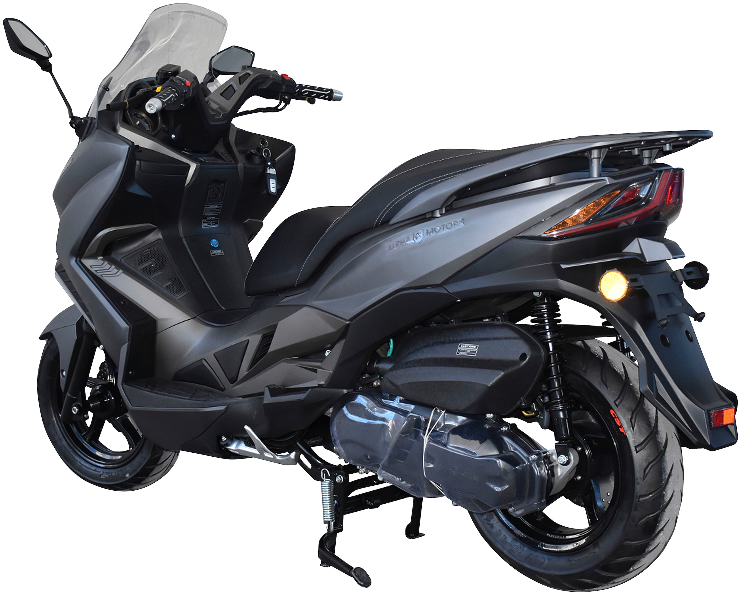 Alpha Motors Motorroller »Sport Cruiser 300«, 276 cm³, 125 km/h, Euro 5+, 23,79 PS, mit integr. Alarmanlage, Keyless-System, USB-Anschluss und Windschild