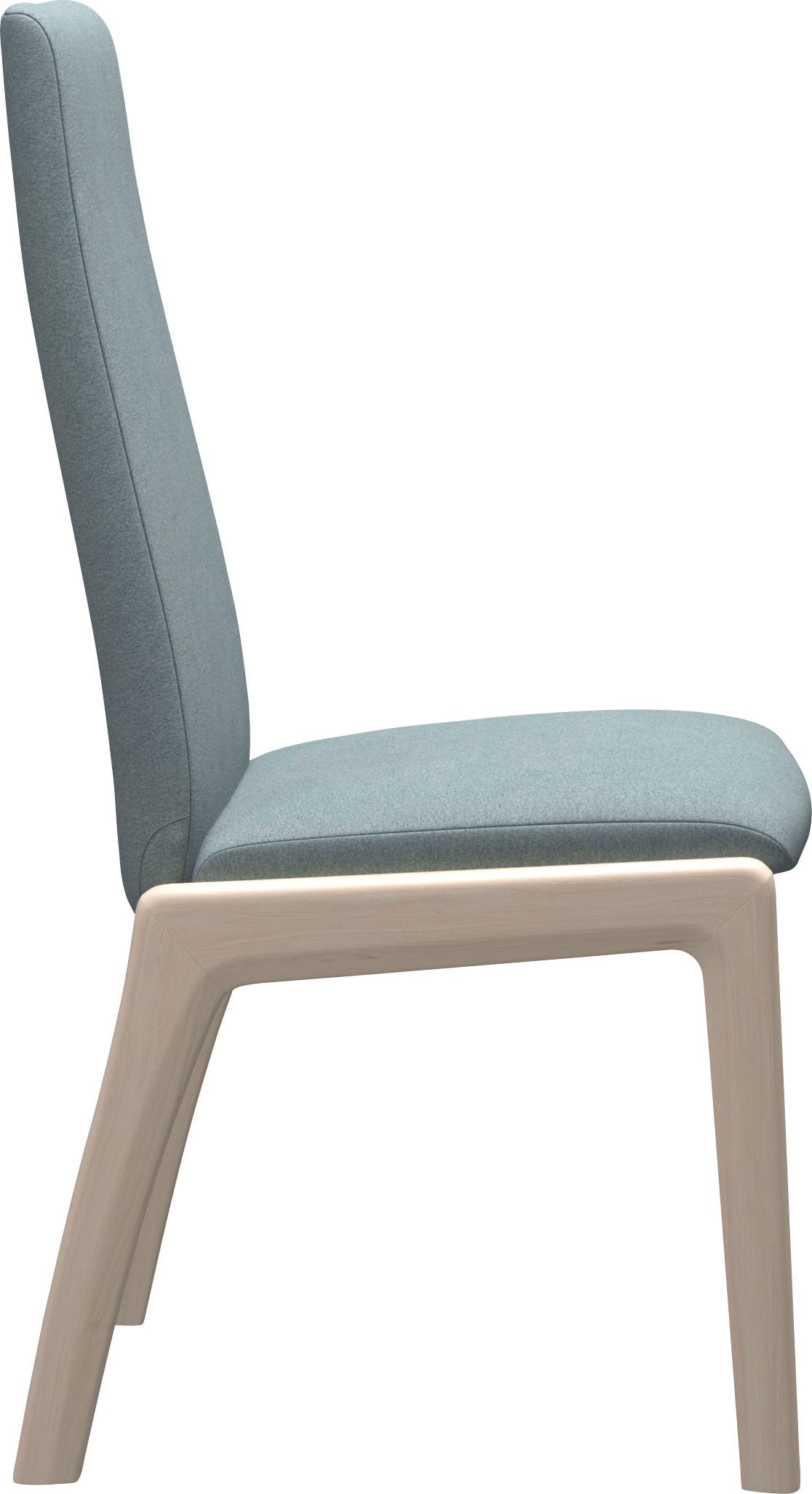Stressless® Polsterstuhl »Laurel«, Microfaser DINAMICA, High Back, Größe M, mit abgerundeten Beinen in Eiche gekalkt