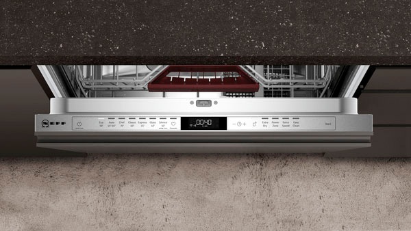 NEFF vollintegrierbarer Geschirrspüler N 70 »S157EAX36E«, 13 Maßgedecke, Time Light: auf den Boden projizierte Restlaufzeit