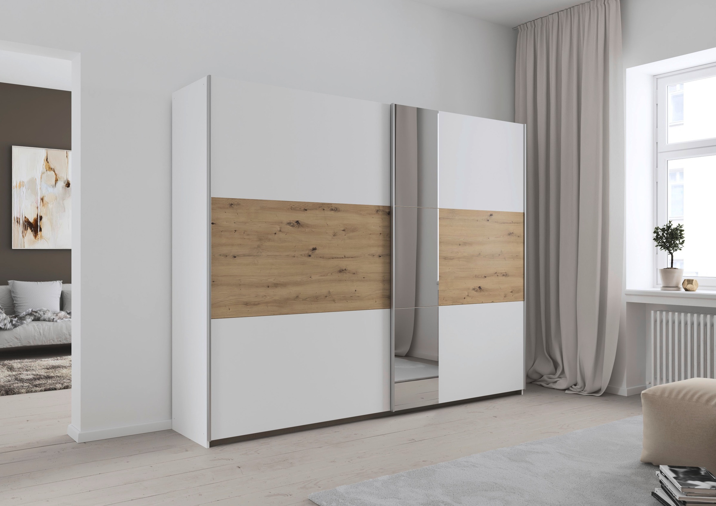 rauch Schwebetürenschrank »Kleiderschrank Schrank Garderobe TOPSELLER ASTAN günstig online kaufen