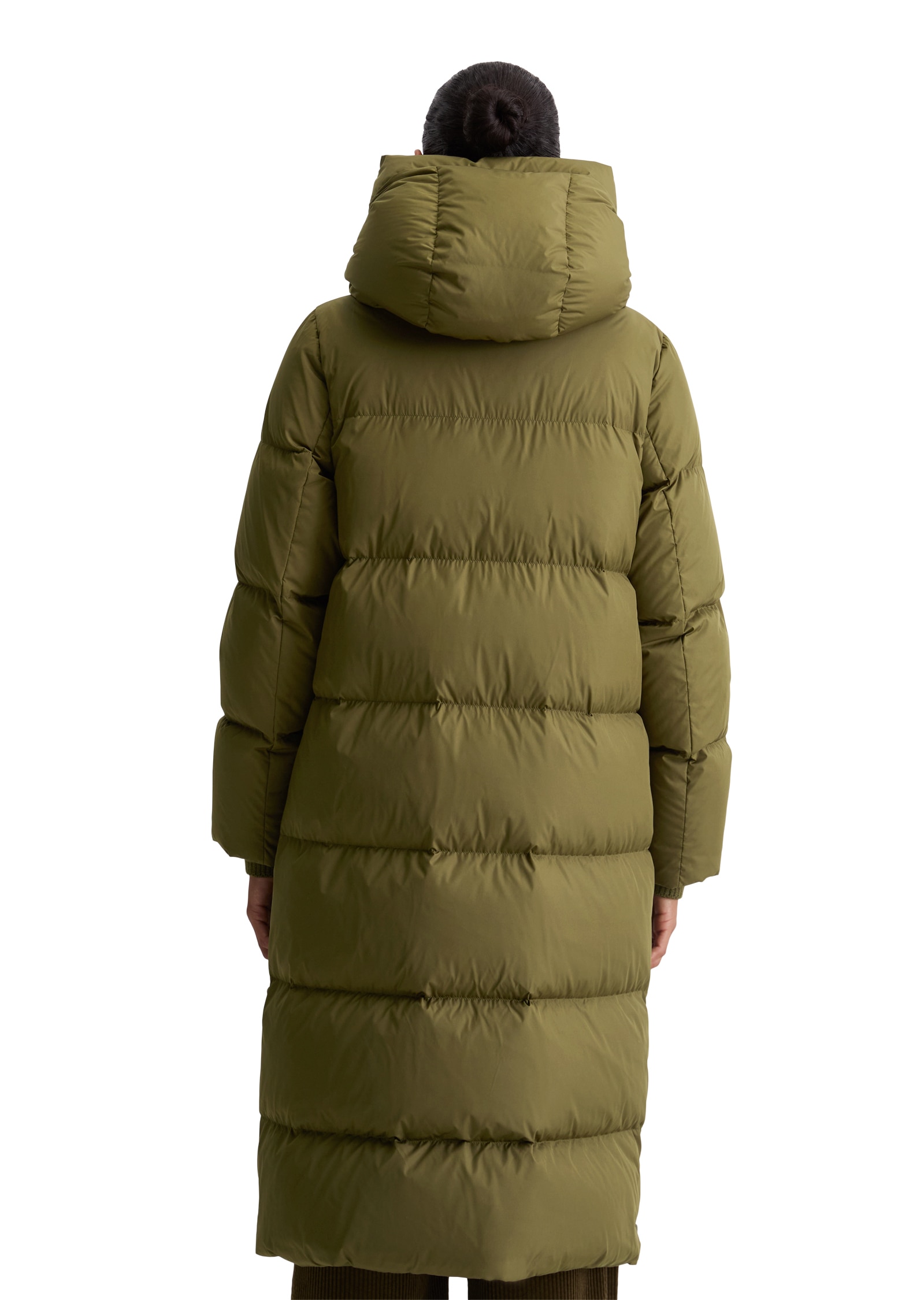 Marc O'Polo Steppmantel, Wintermantel, integrierter Rucksackgurt innen, seitliche Schlitze
