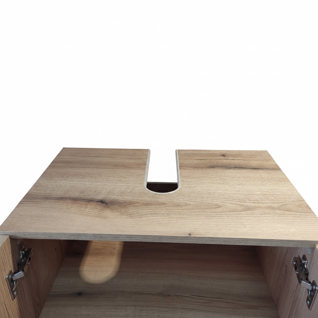OTTO home Waschbeckenunterschrank »Baltrum« Breite 60 cm dekorative Lamellenoptik