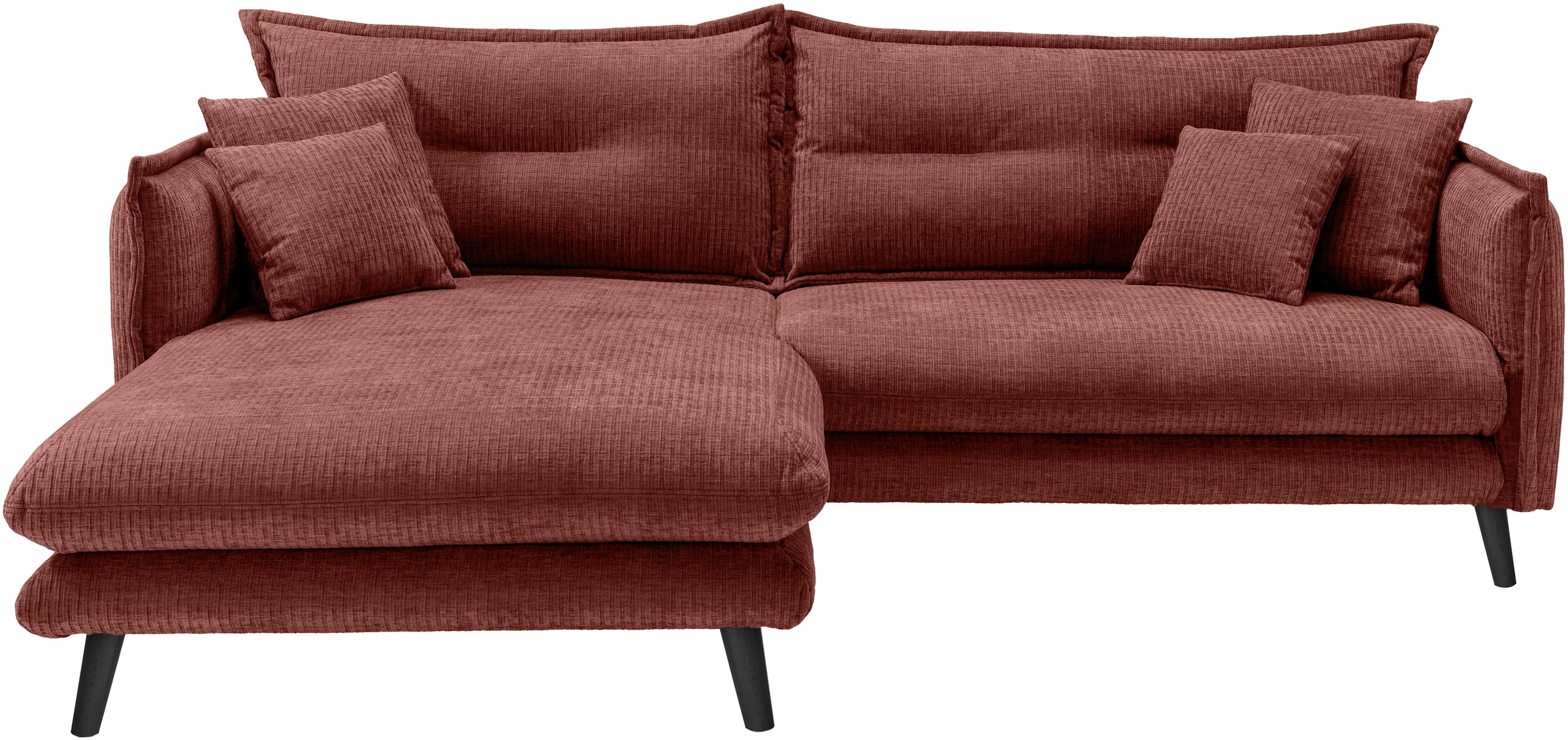 INOSIGN Ecksofa »Lazio modernes Design, bequem, schmale Armlehnen, OTTOs Ch günstig online kaufen