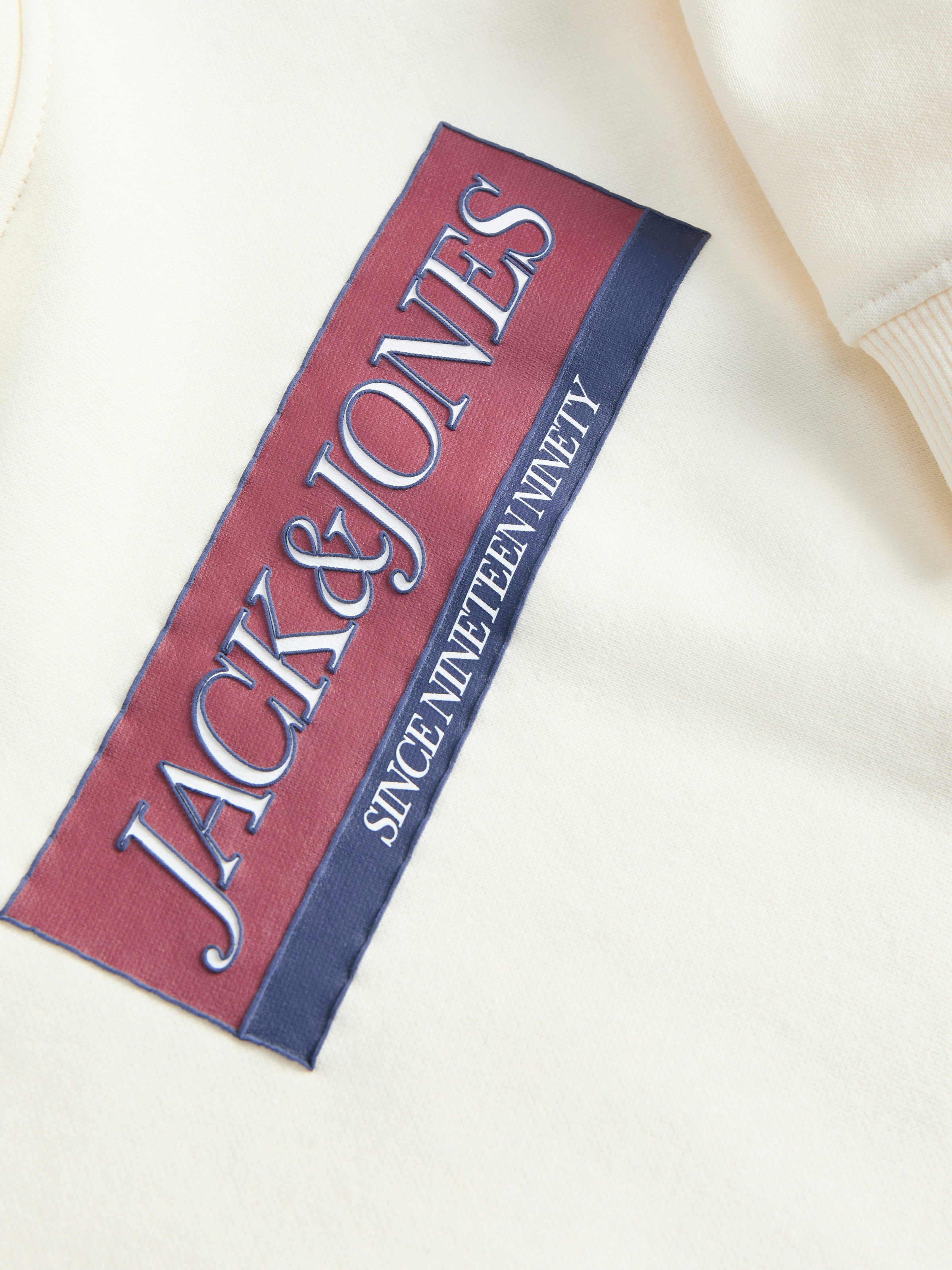 Jack & Jones Junior Kapuzensweatshirt »JORINWOOD BLOCK BRANDING SWEAT NOOS JNR«