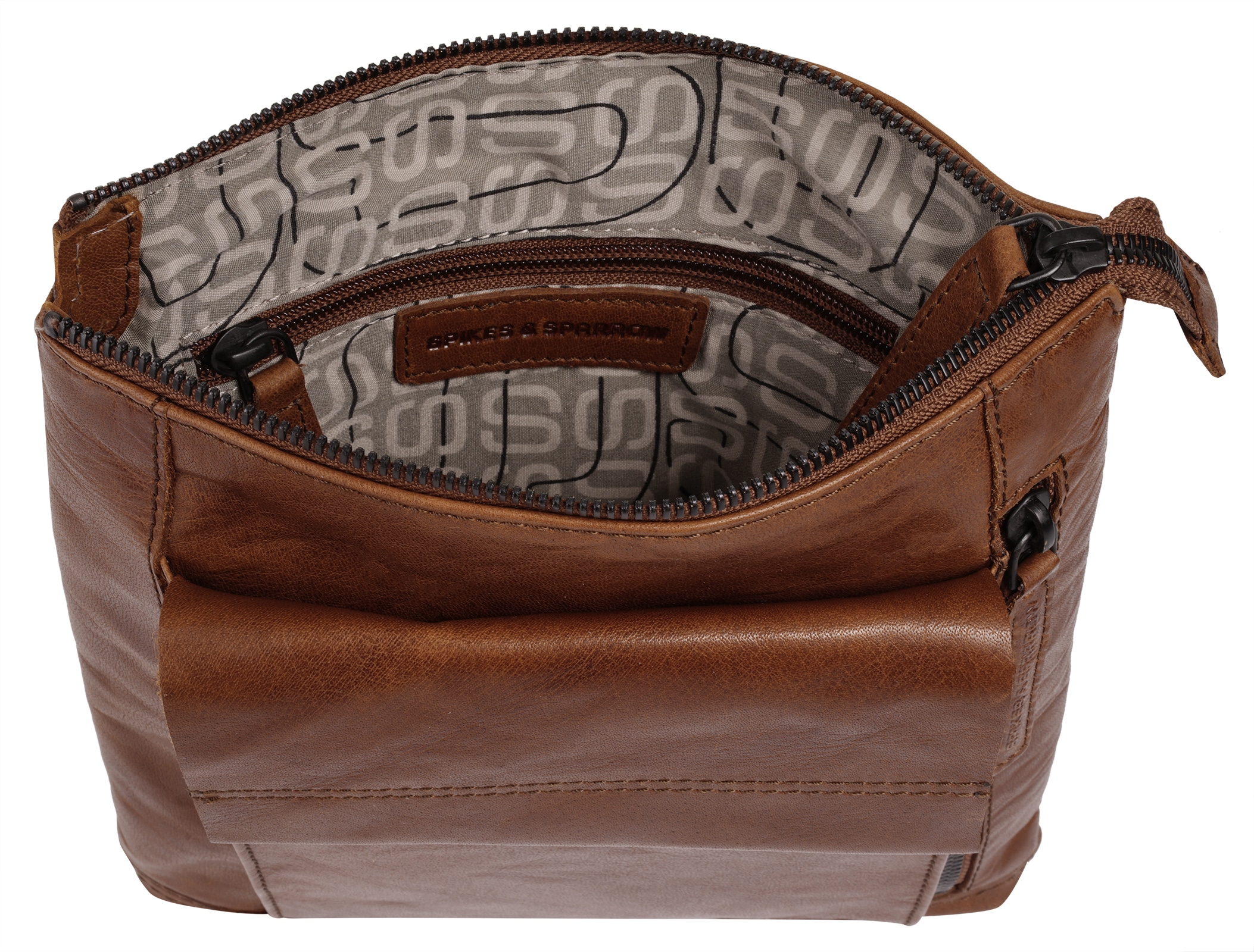 Spikes & Sparrow Umhängetasche echt Leder