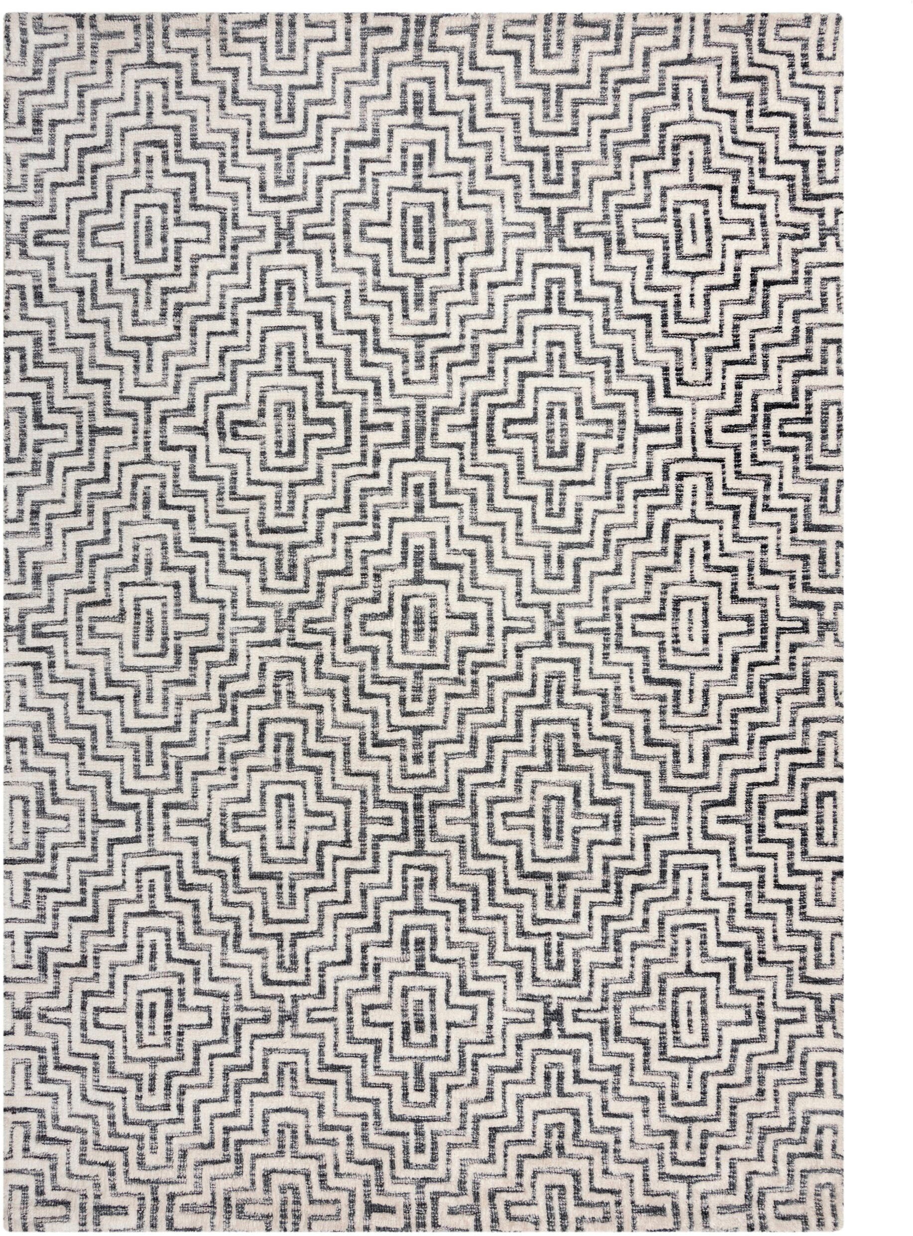 FLAIR RUGS Teppich »Rhett«, rechteckig, 12 mm Höhe, aus gewebter Wolle günstig online kaufen
