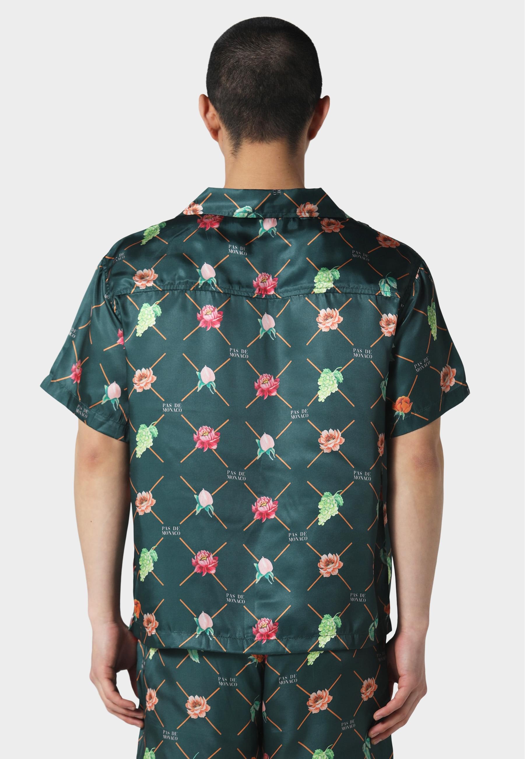 Pas De Monaco Langarmhemd »Pas De Monaco FRUIT MONOGRAM CUBAN SHIRT« 1 Stk.