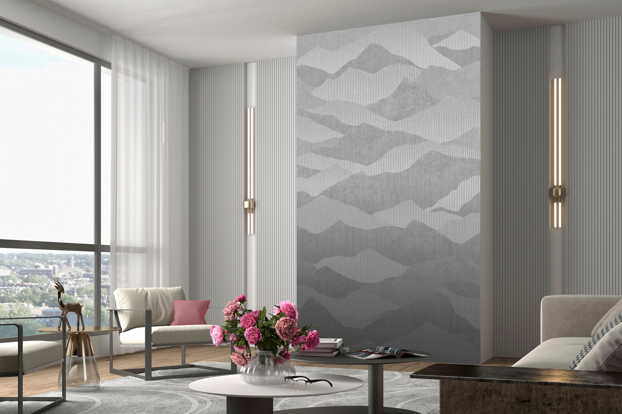 Fashion for walls Fototapete »Morning Dew« floral glatt Phthalate frei