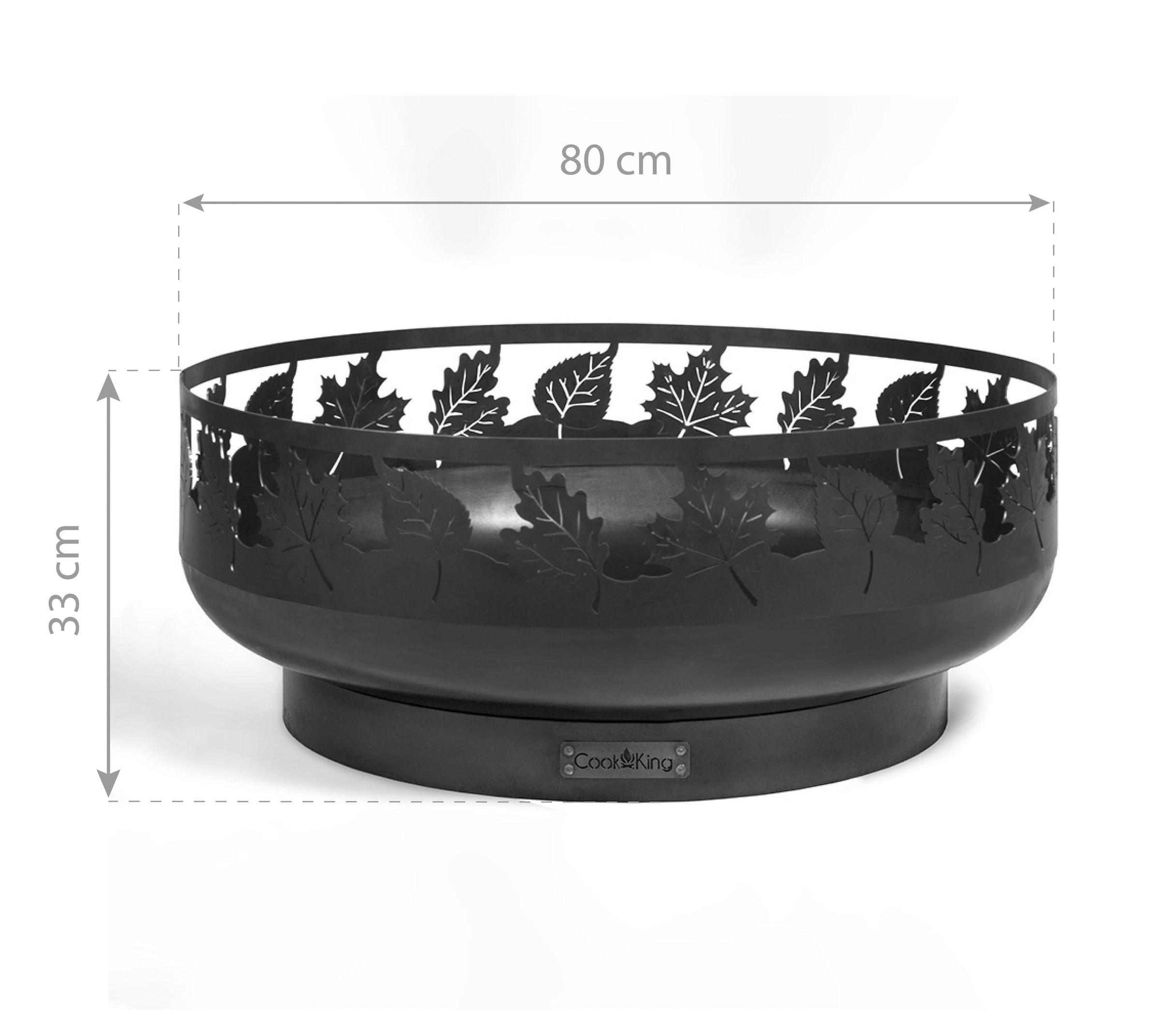 CookKing Feuerschale »Toronto« Ø 80x33 cm