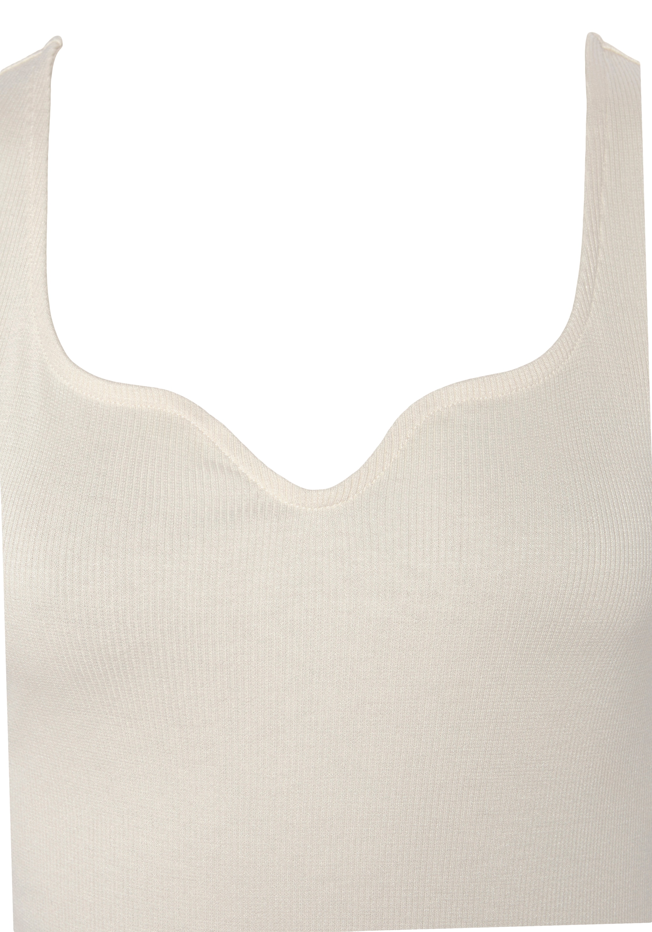 Vivance T-Shirt, (2er-Pack), mit herzförmigen Dekolleté