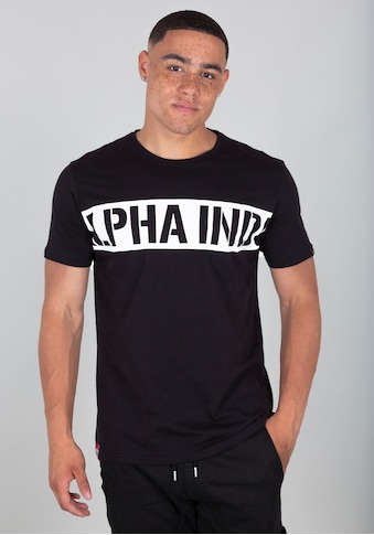 Alpha Industries Rundhalsshirt »Printed Stripe Tee« kaufen