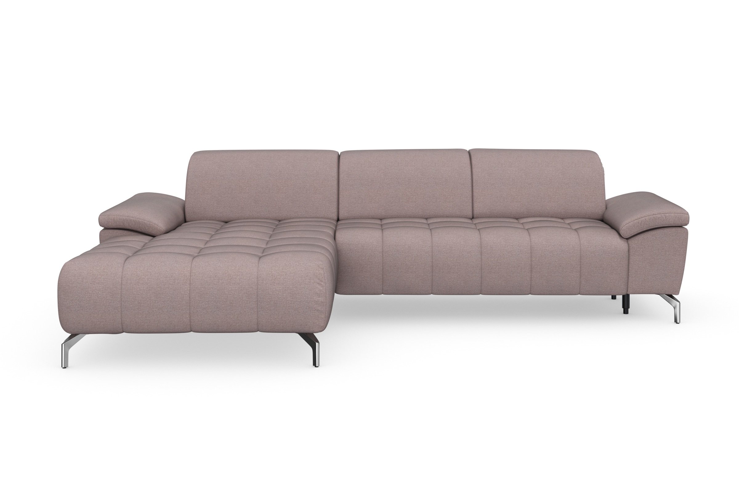 sit&more Ecksofa Cool L-Form, wahlweise mit Kopfteilverstellung und Vorzieh günstig online kaufen